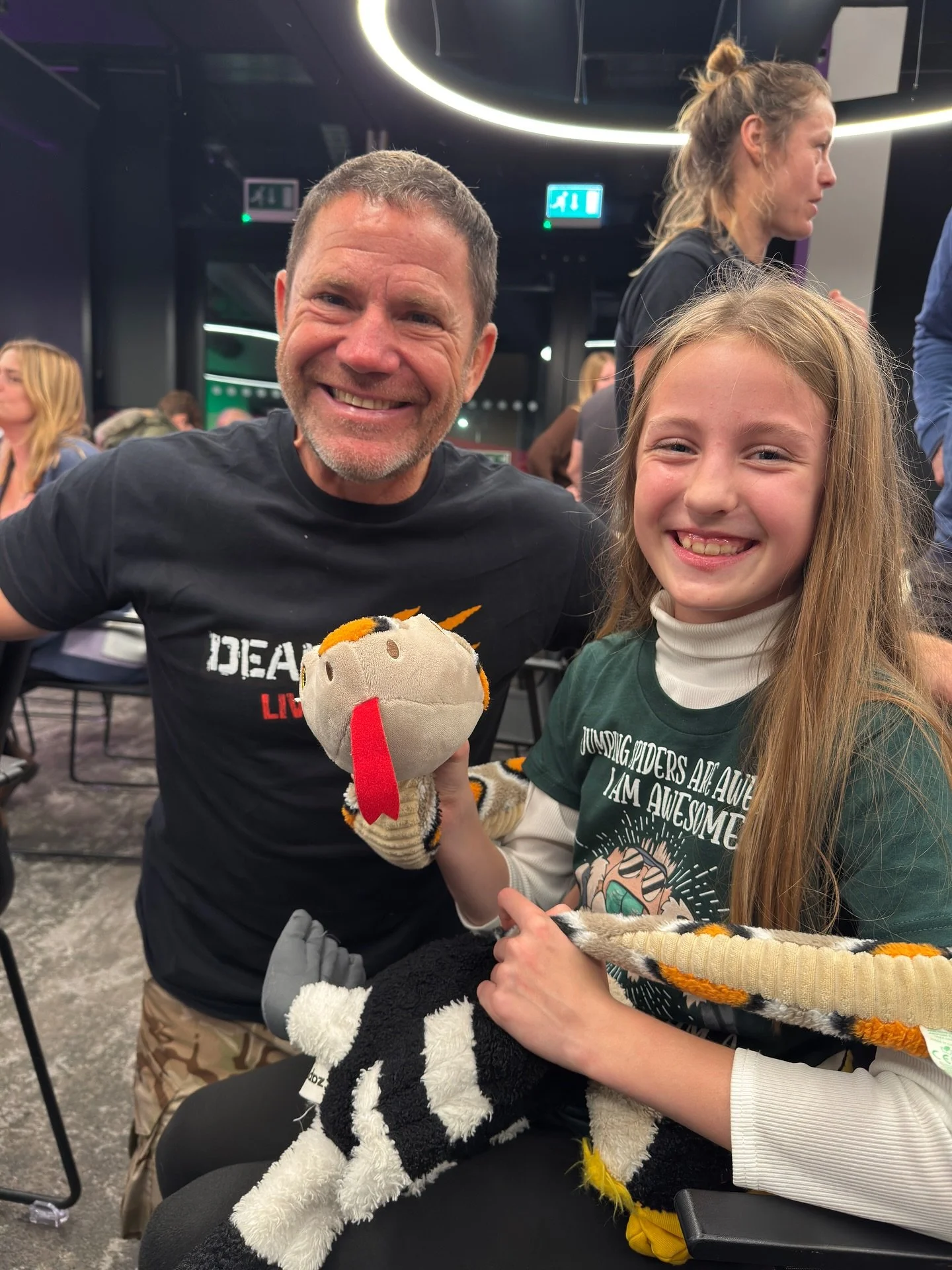 What an unforgettable moment &mdash; Jamie got to meet the incredible Steve Backshall on his brand-new Deadly 60 Tour! 🐍🦅
A true wildlife hero, inspiring the next generation of explorers to get outside, discover nature, and protect the wild. 🌍💚
I