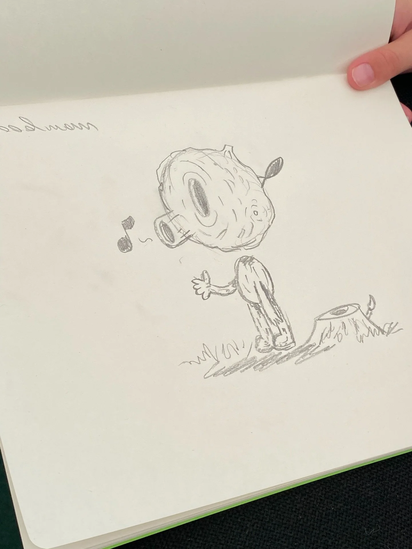 Do you enjoy drawing your favourite characters, or do you prefer creating something from nature? 🎨📷📚

✨Jamie &ndash; Eagle Eyed Girl took some time away from wildlife photography to enjoy a spot of drawing at the Hay Festival.
Jamie is drawing Woo