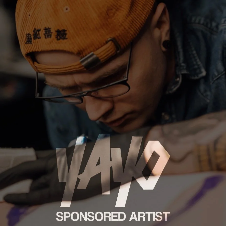 - YAYO SPONSORED ARTIST -

I am absolutely stoked to announce that I have been welcomed on board of the @yayofamilia sponsored artist team.

I have been using YAYO products since I first started my apprenticeship, I love them, my clients love them &a