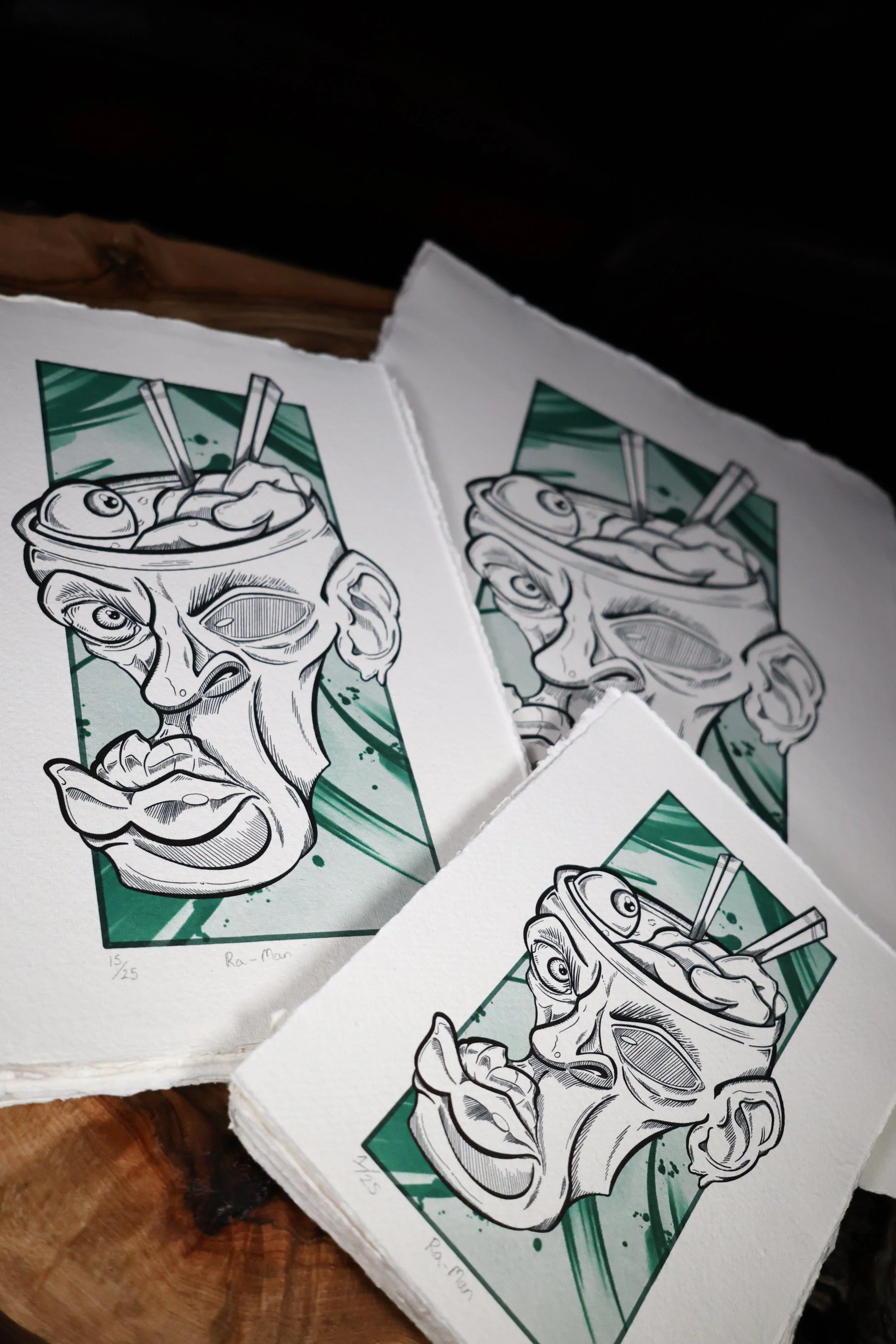 The Devouring Of Self | Ra-Man Print