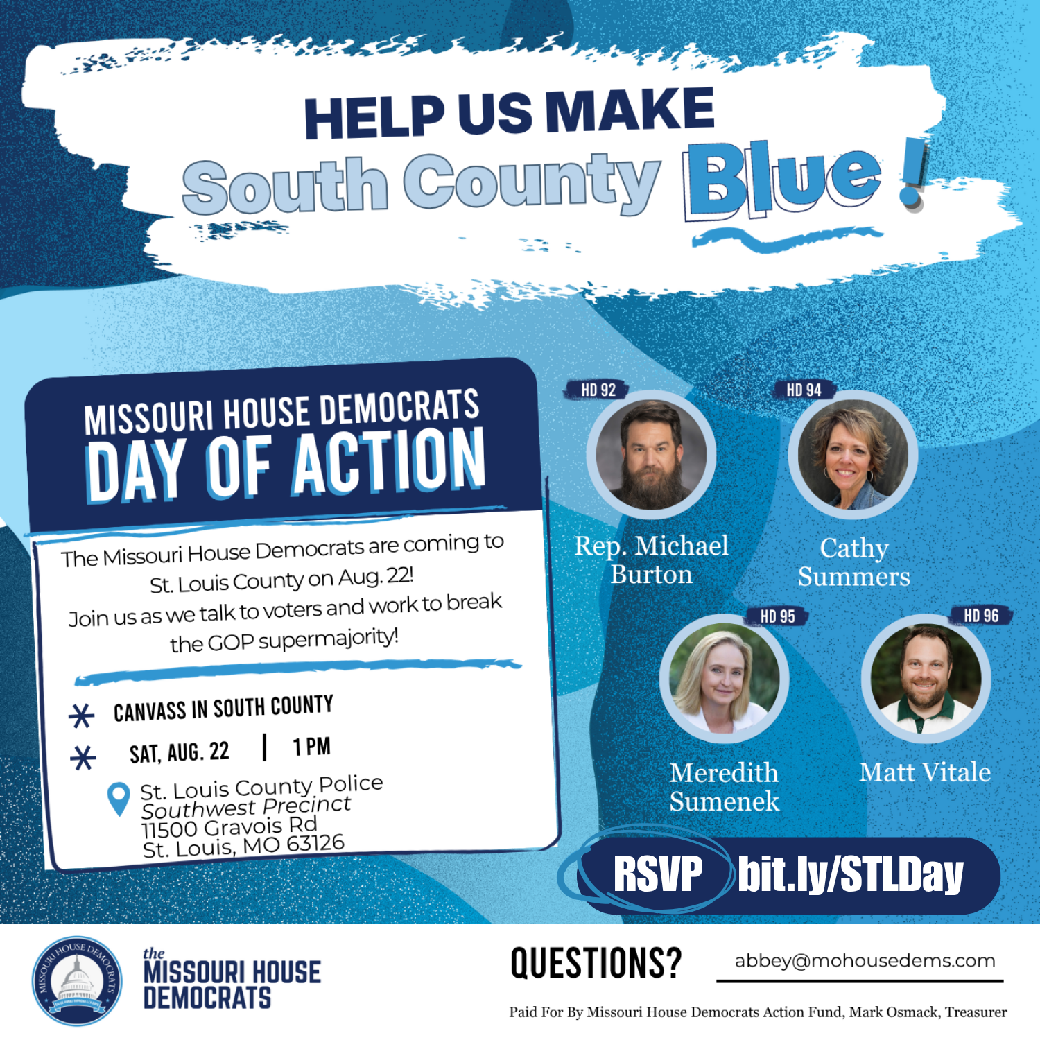 South County Day of Action Canvass