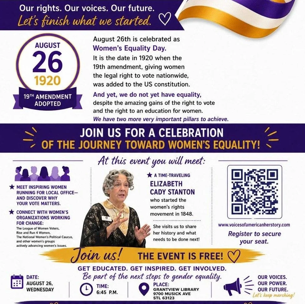 Toward Women's Equality Day with Meredith Sumenek