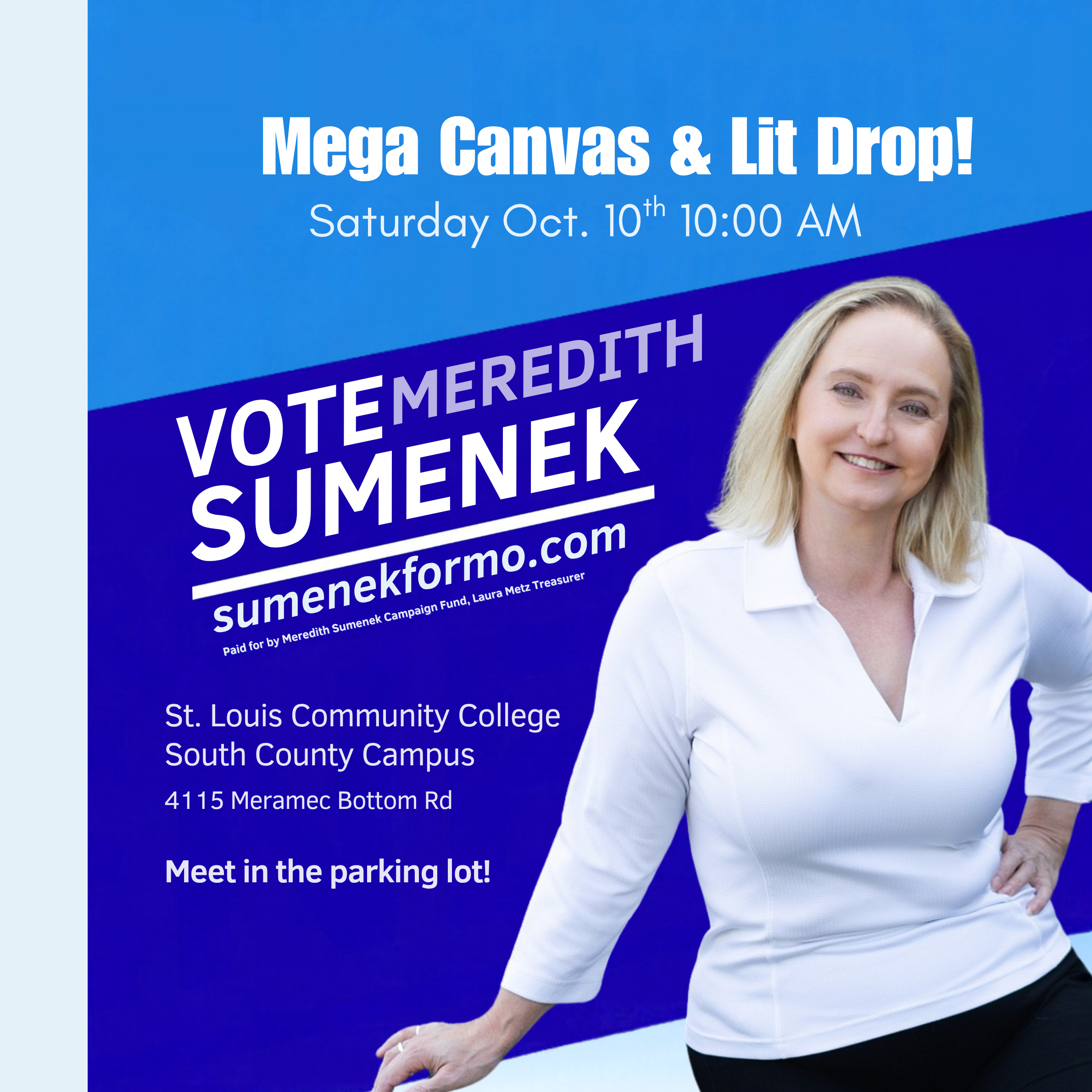 Mega Canvass and Lit Drop