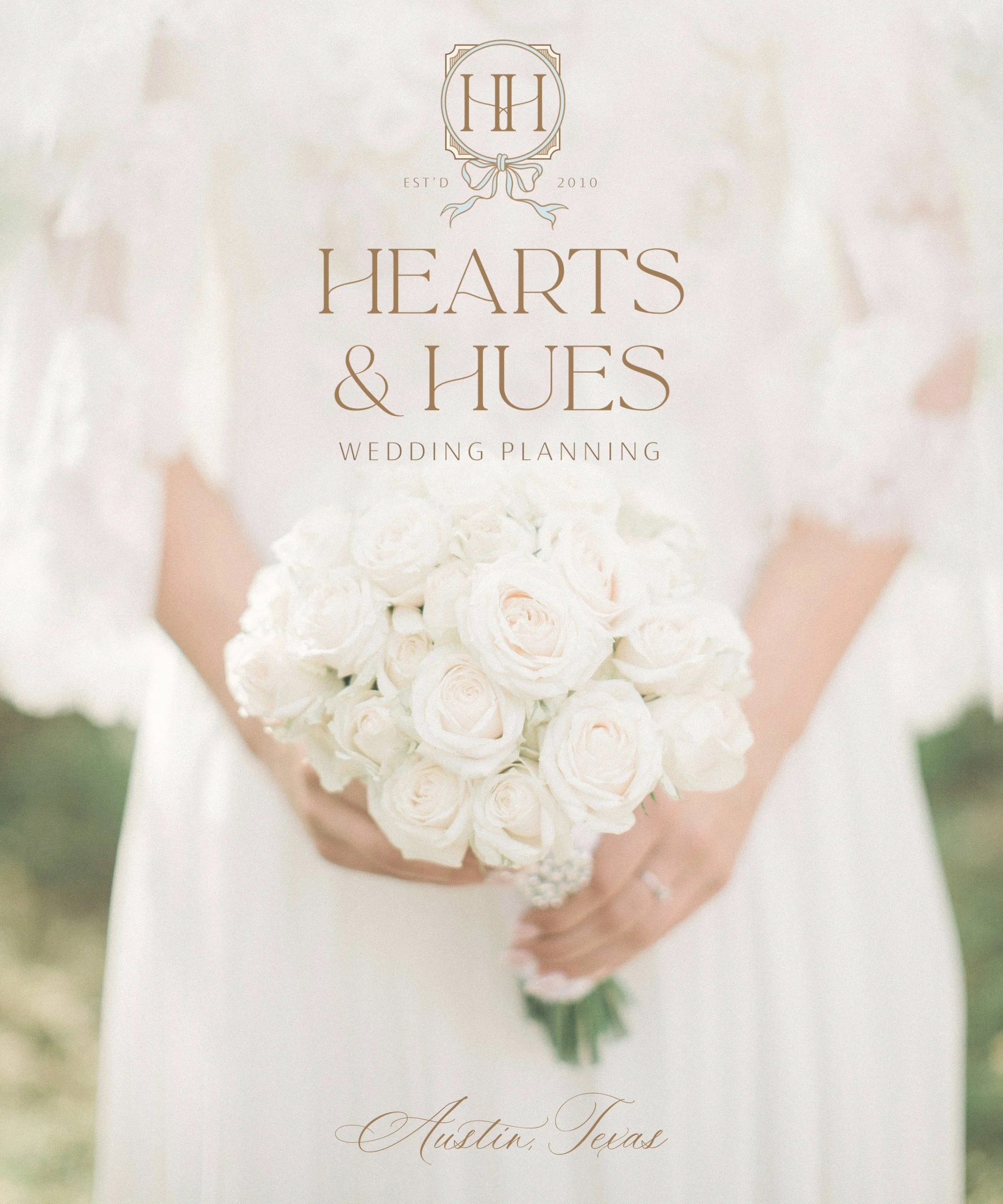 Whimsical logo design for wedding event planners