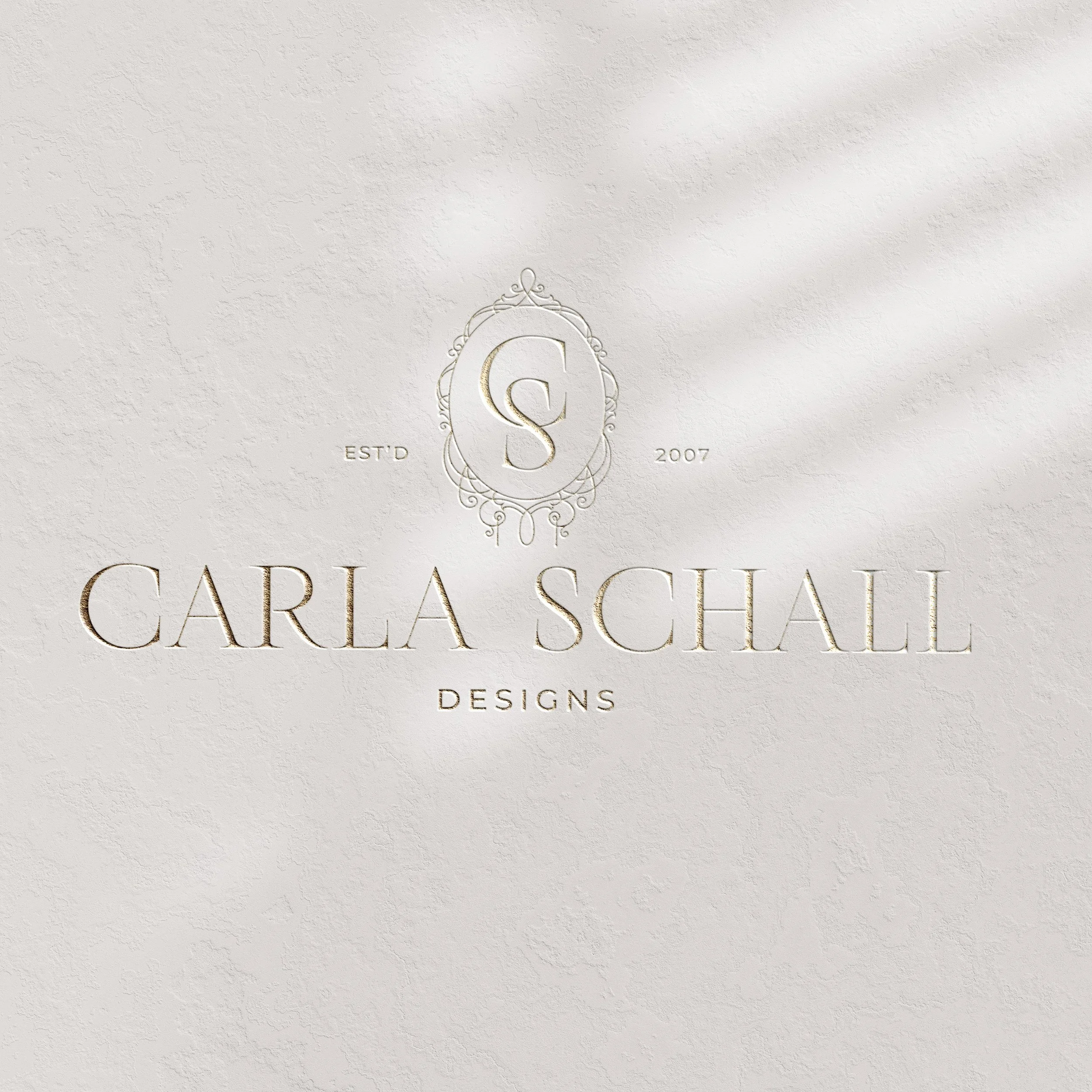 Luxury Logo design for a designer