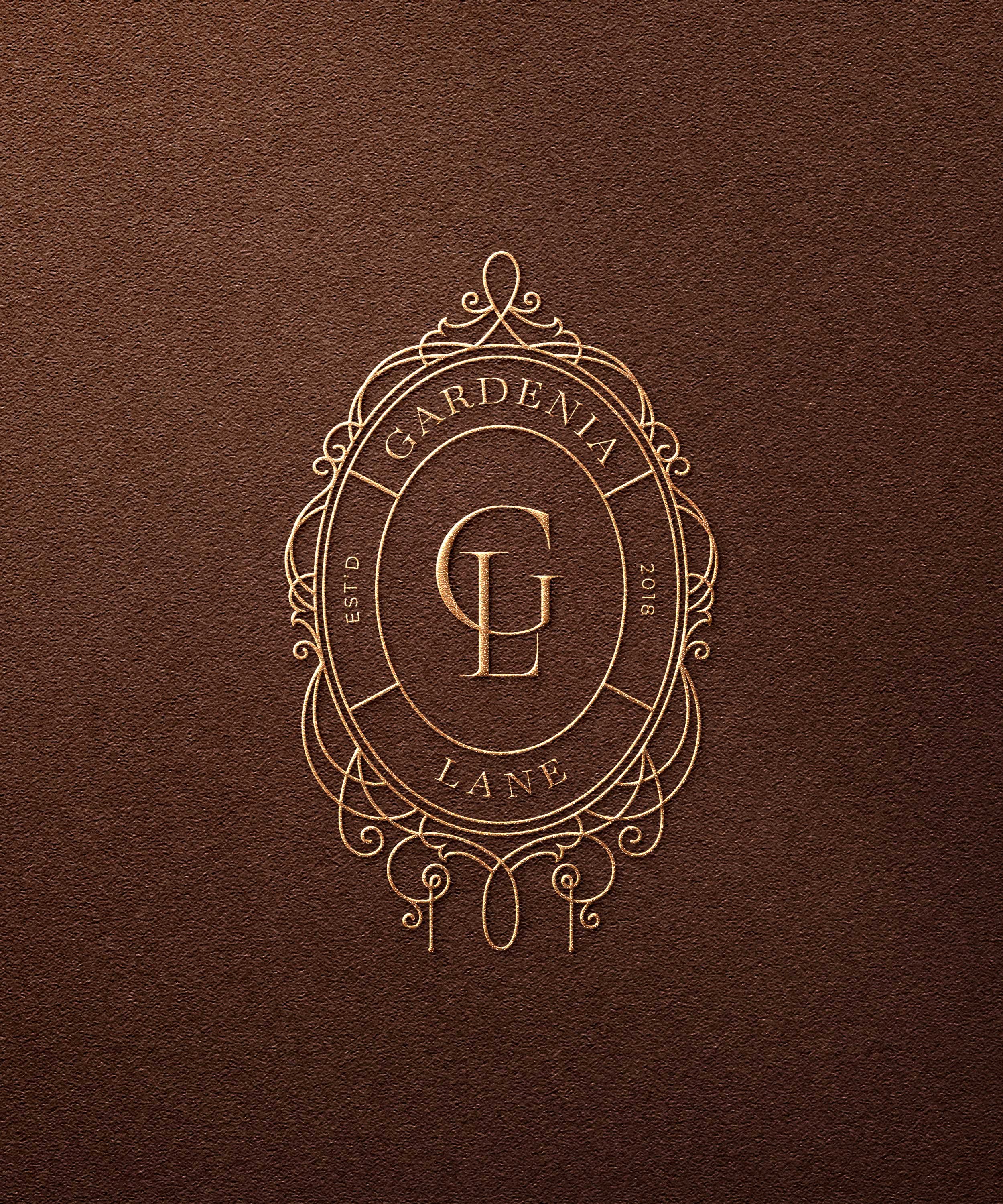 Classic, sophisticated, and elegant logo design for interior designers, photographers, beauty brands