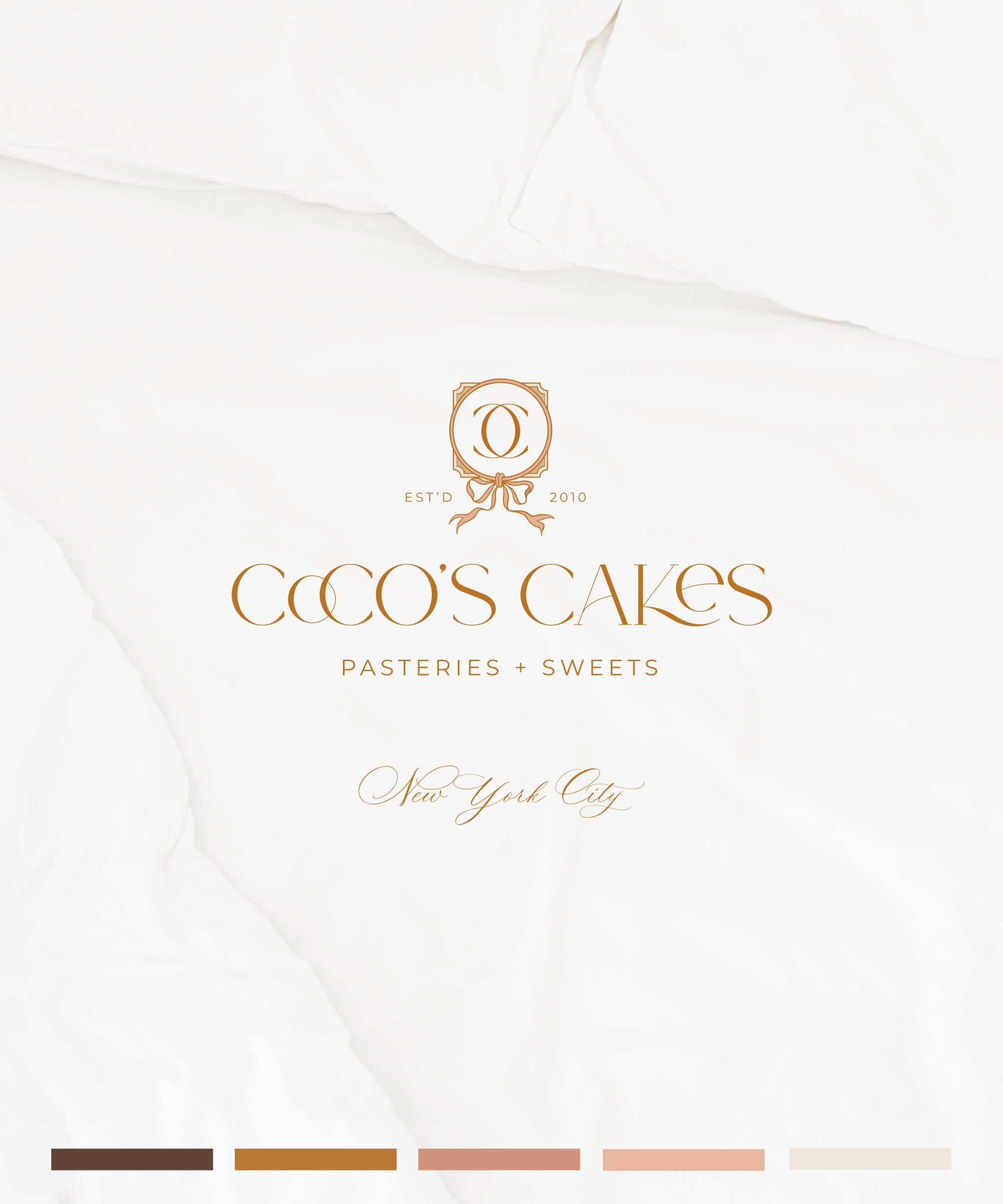 beautiful vintage logo and branding for weddings, bakery, boutique, event planners