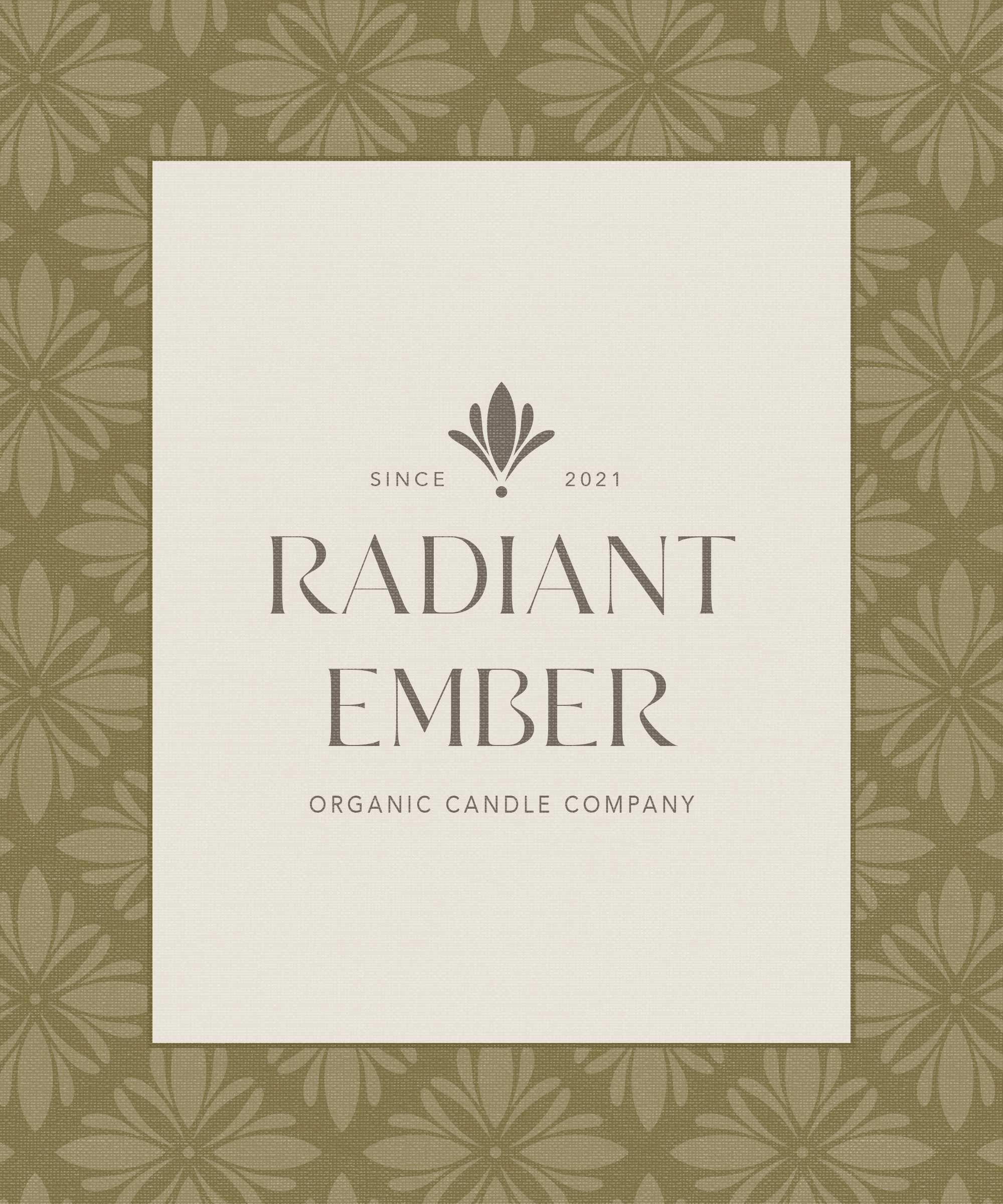 elegant organic style logo design for small businesses or personal branding