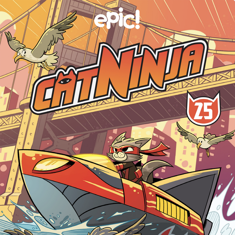 Cat Ninja issue #25 – “The Rise of Octopunch”