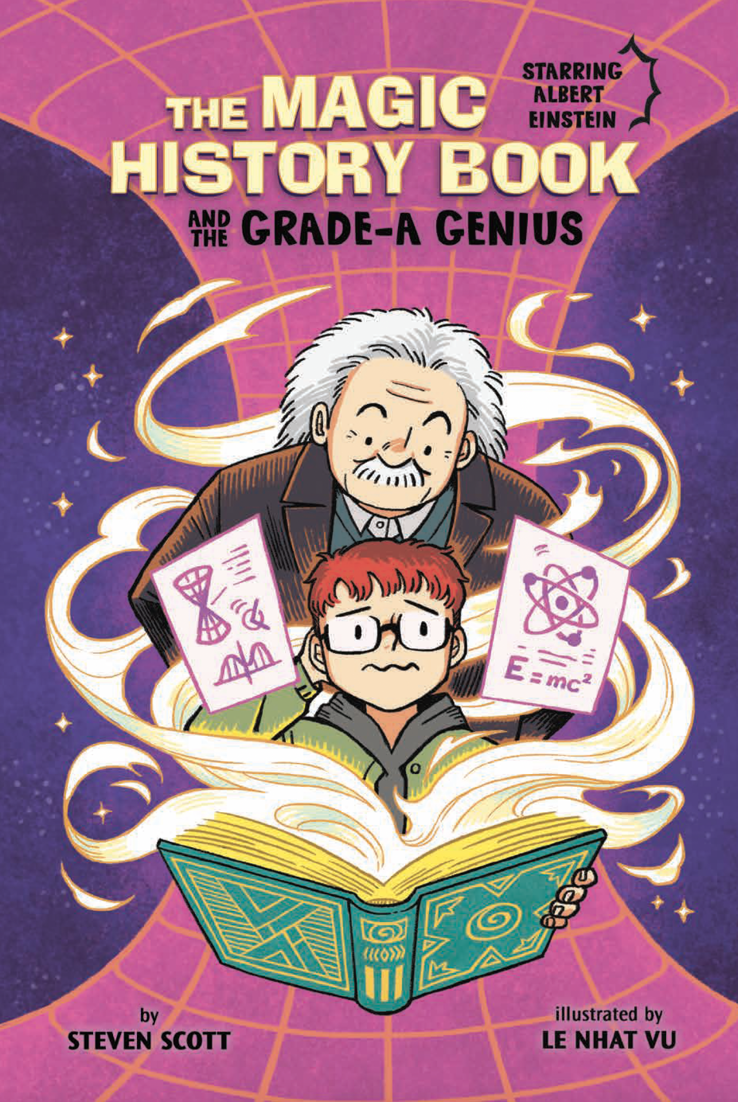 The Magic History Book and the Grade-A Genius