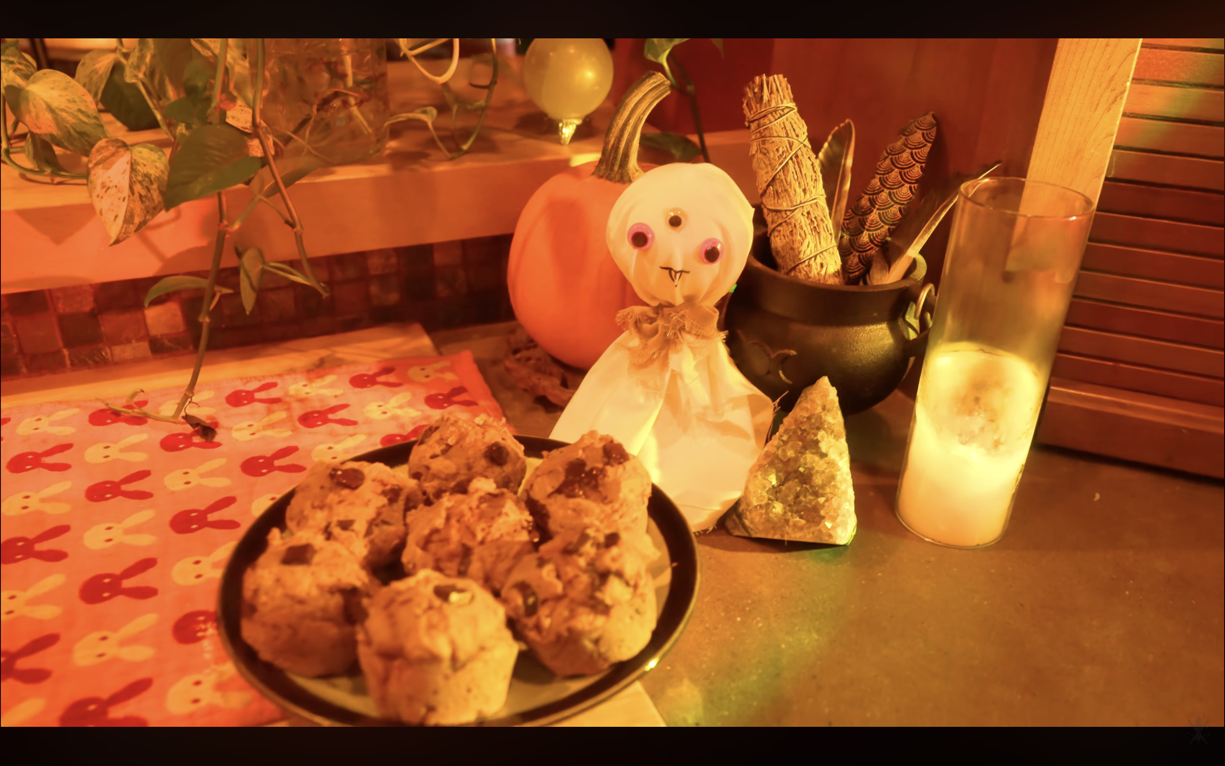 Honey-Sweetened Pumpkin Muffins