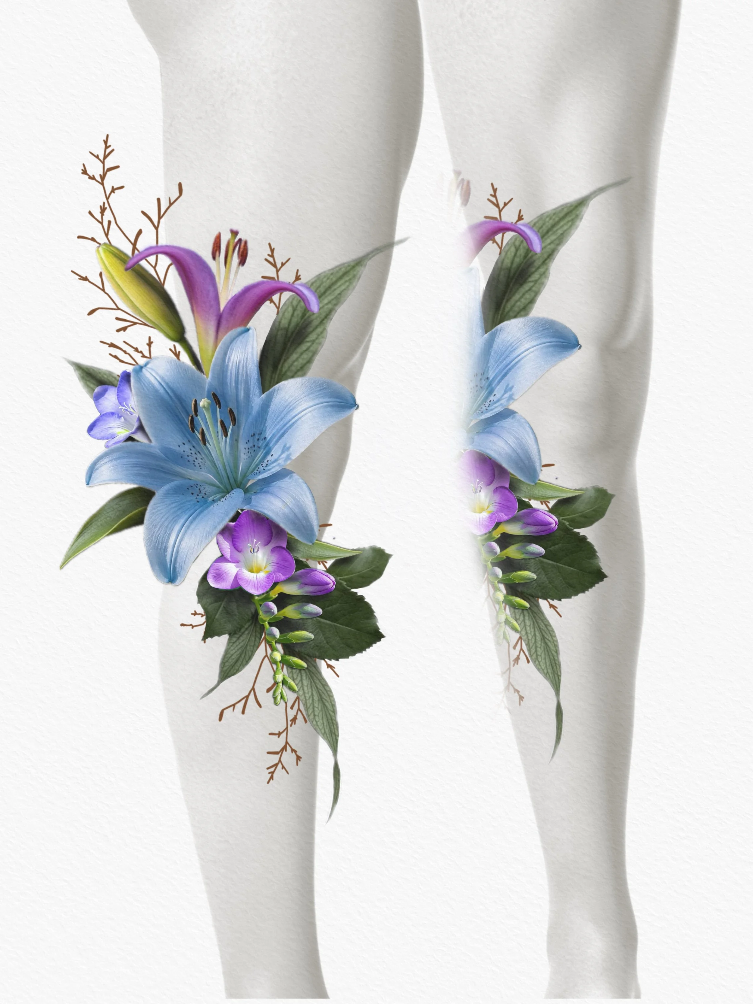 Floral Lily Piece
