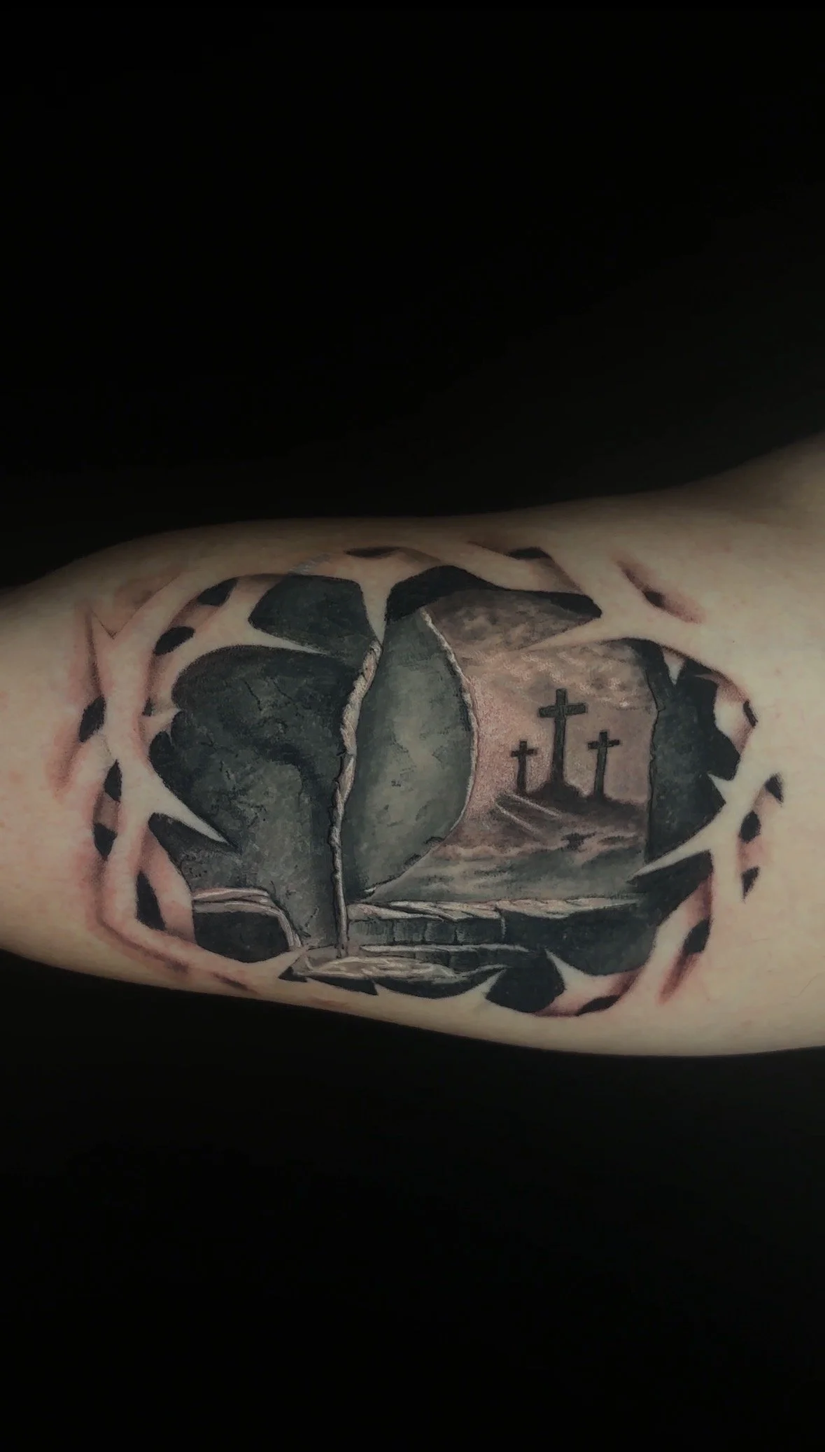 The Resurrection, Black & Grey Tattoo