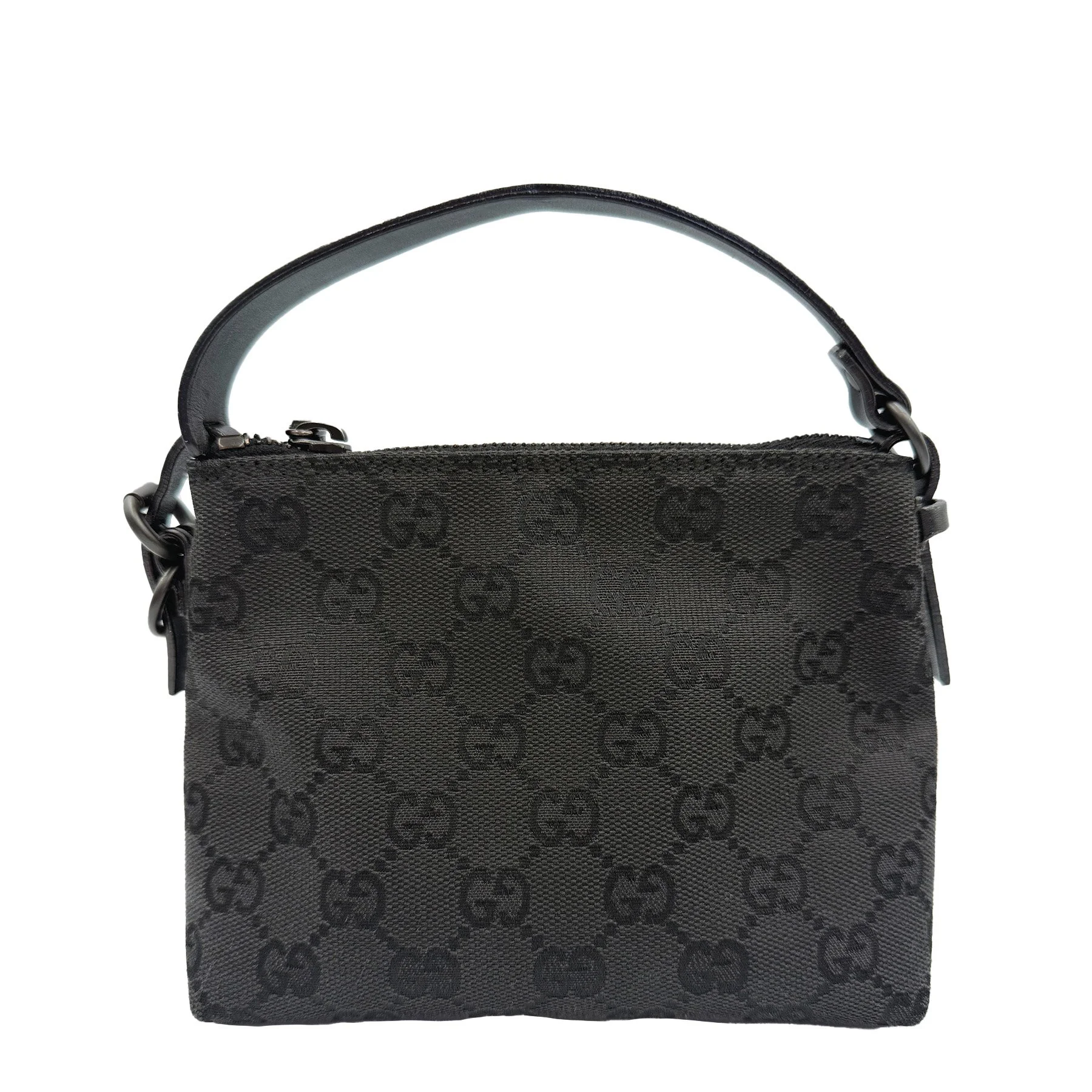 Gucci Black Canvas Mini