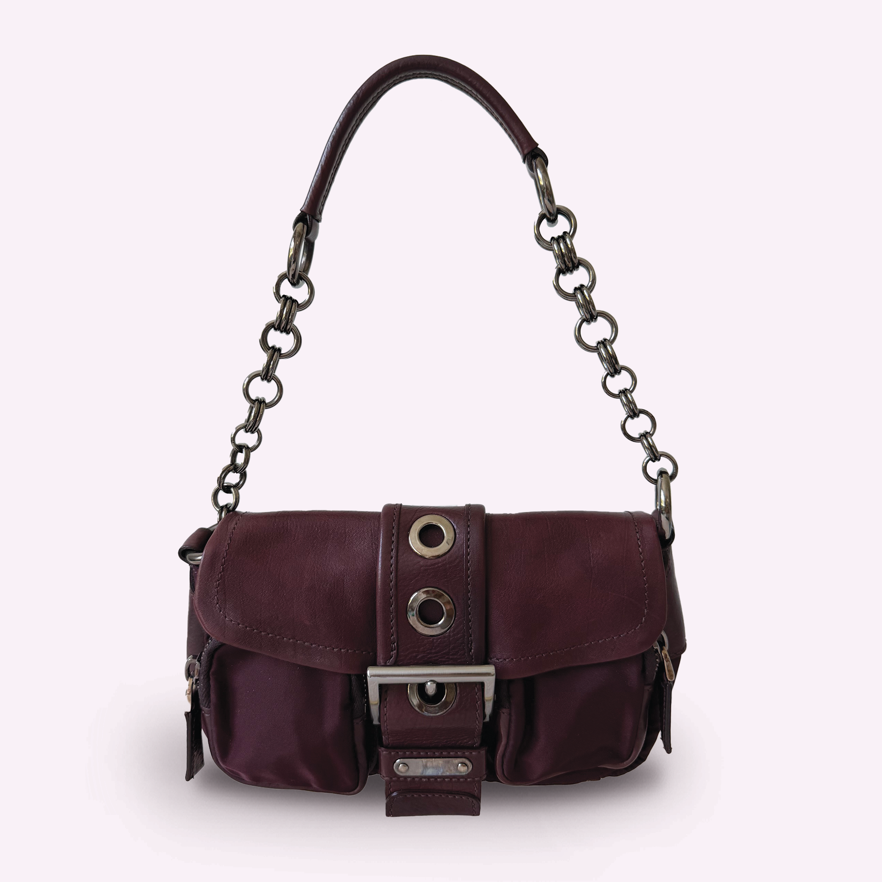 Prada Buckle Mini Bag