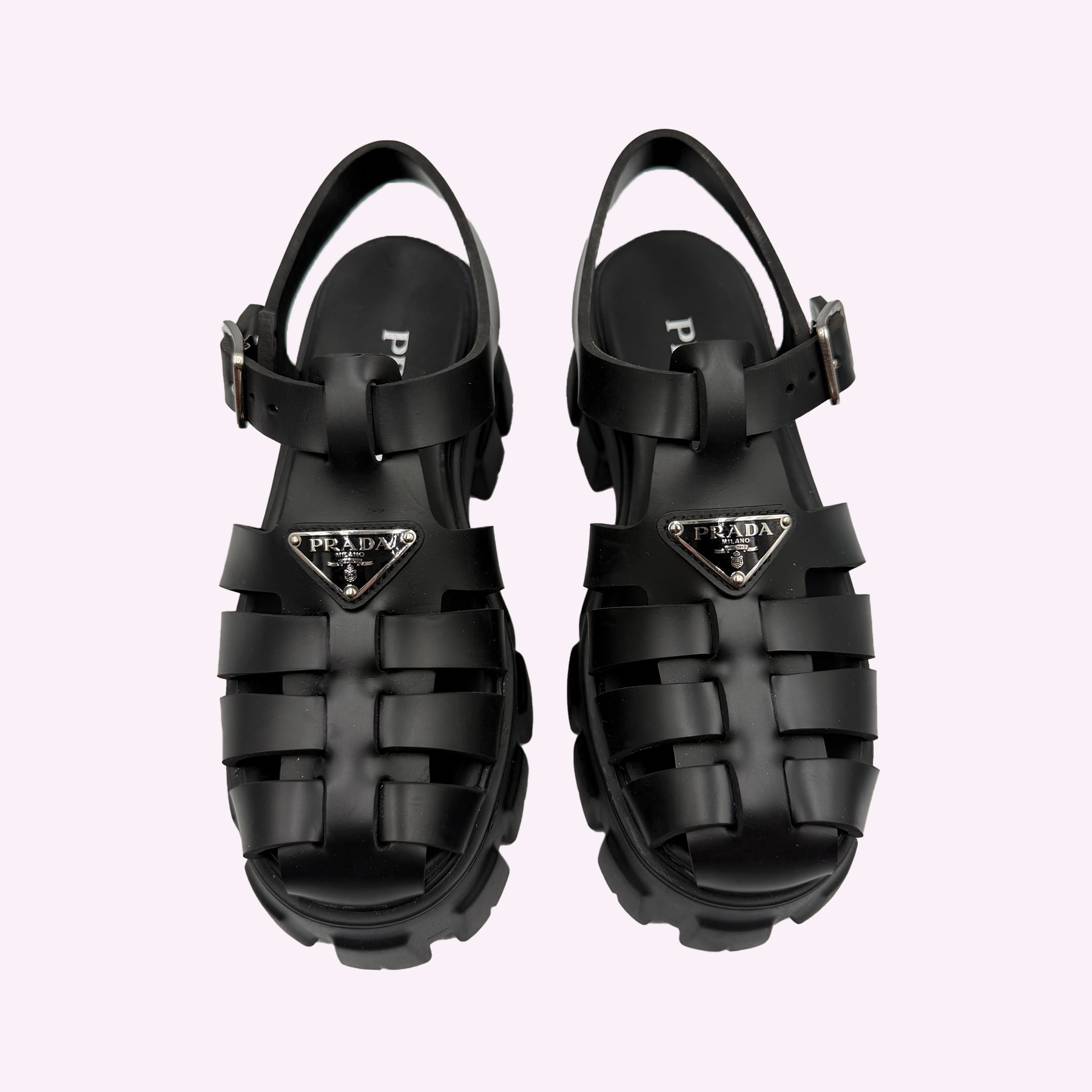 Prada Monolith Platforms 37 EU