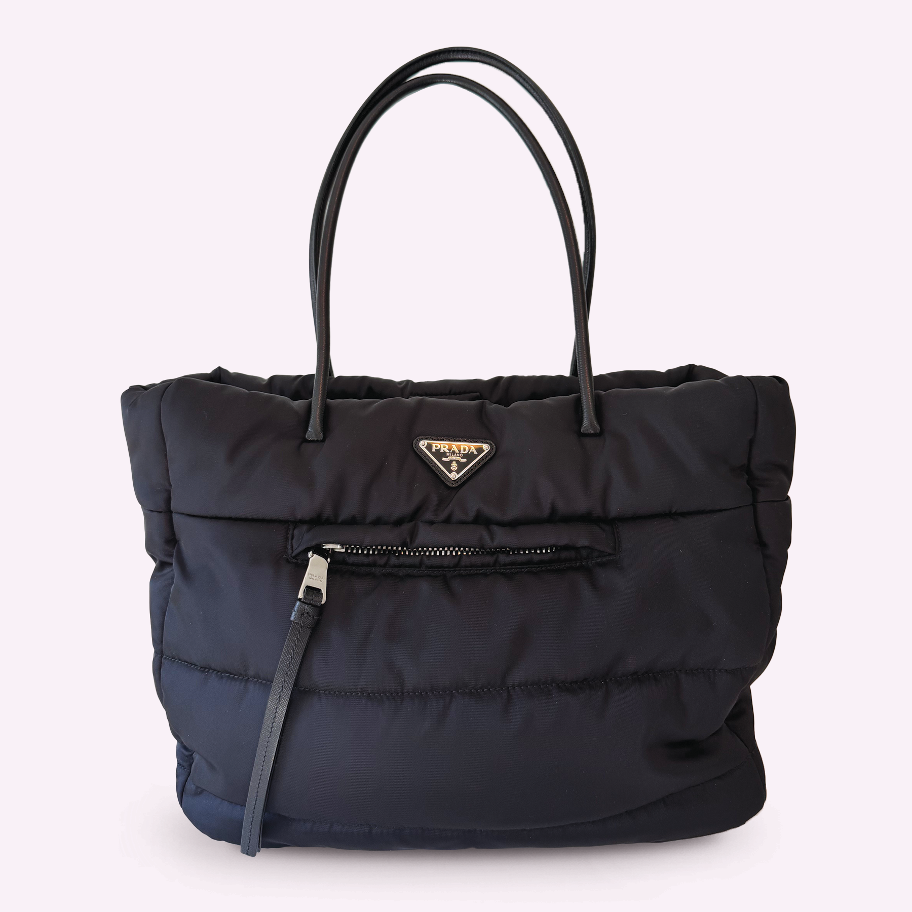 Prada Tessuto Bomber Tote