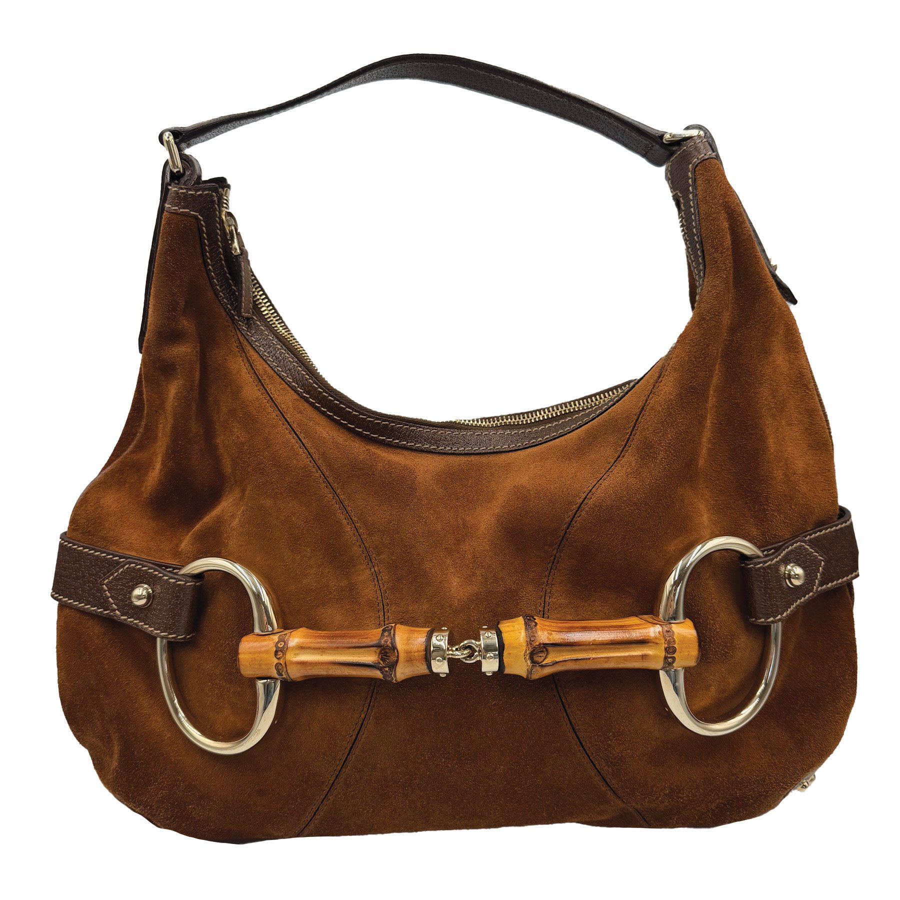 Gucci Suede Horsebit Hobo