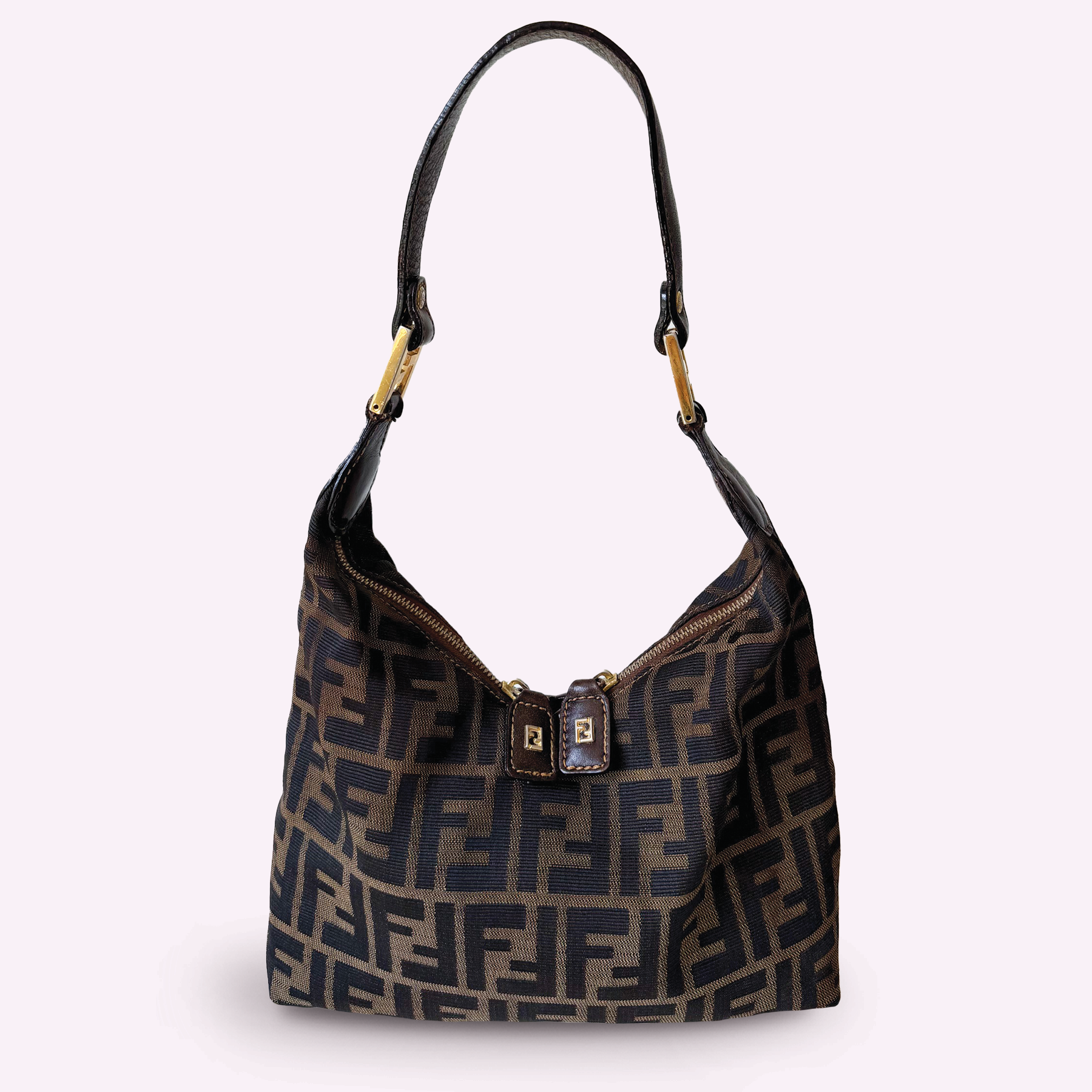 Fendi Zucca Hobo