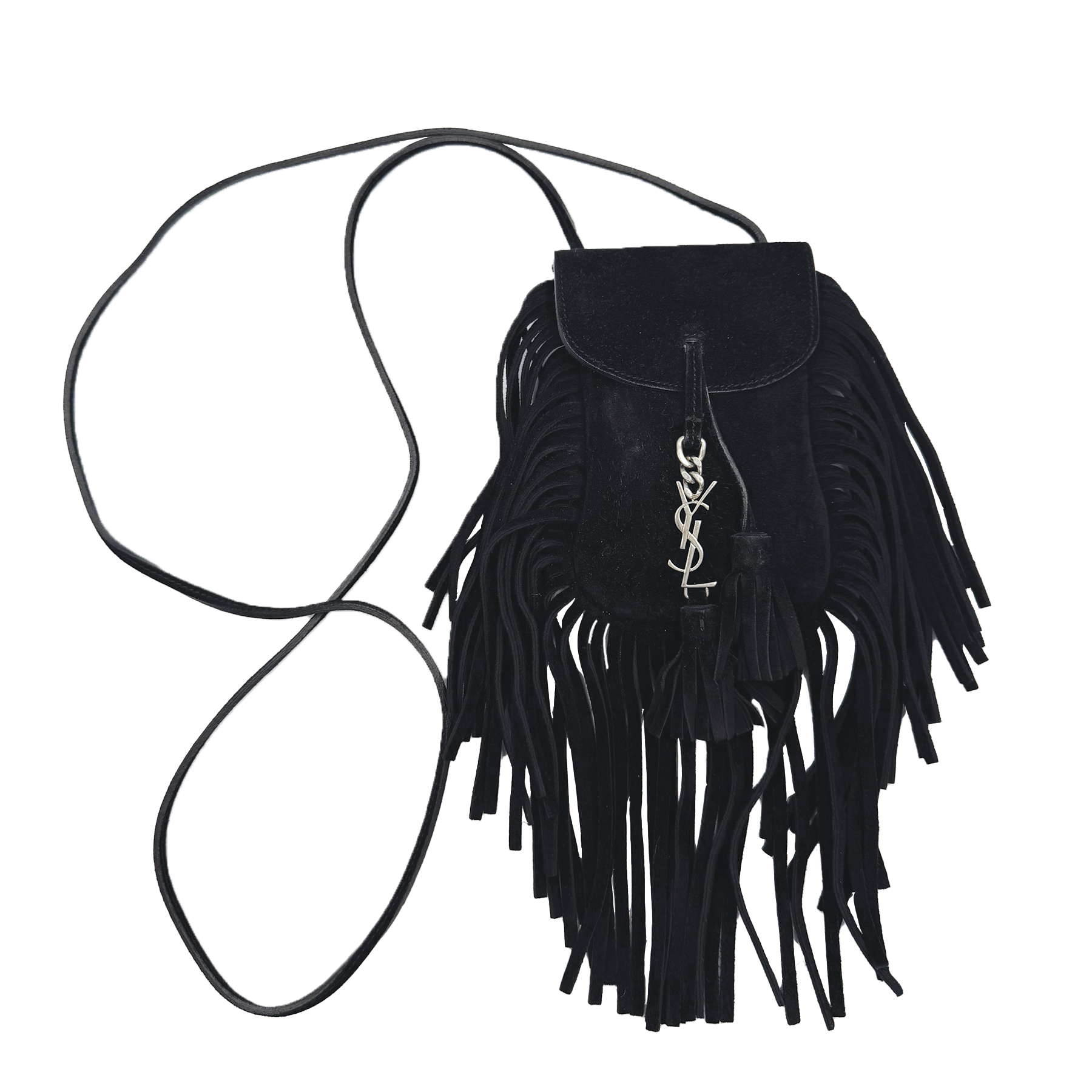 YSL Suede Fringe Mini