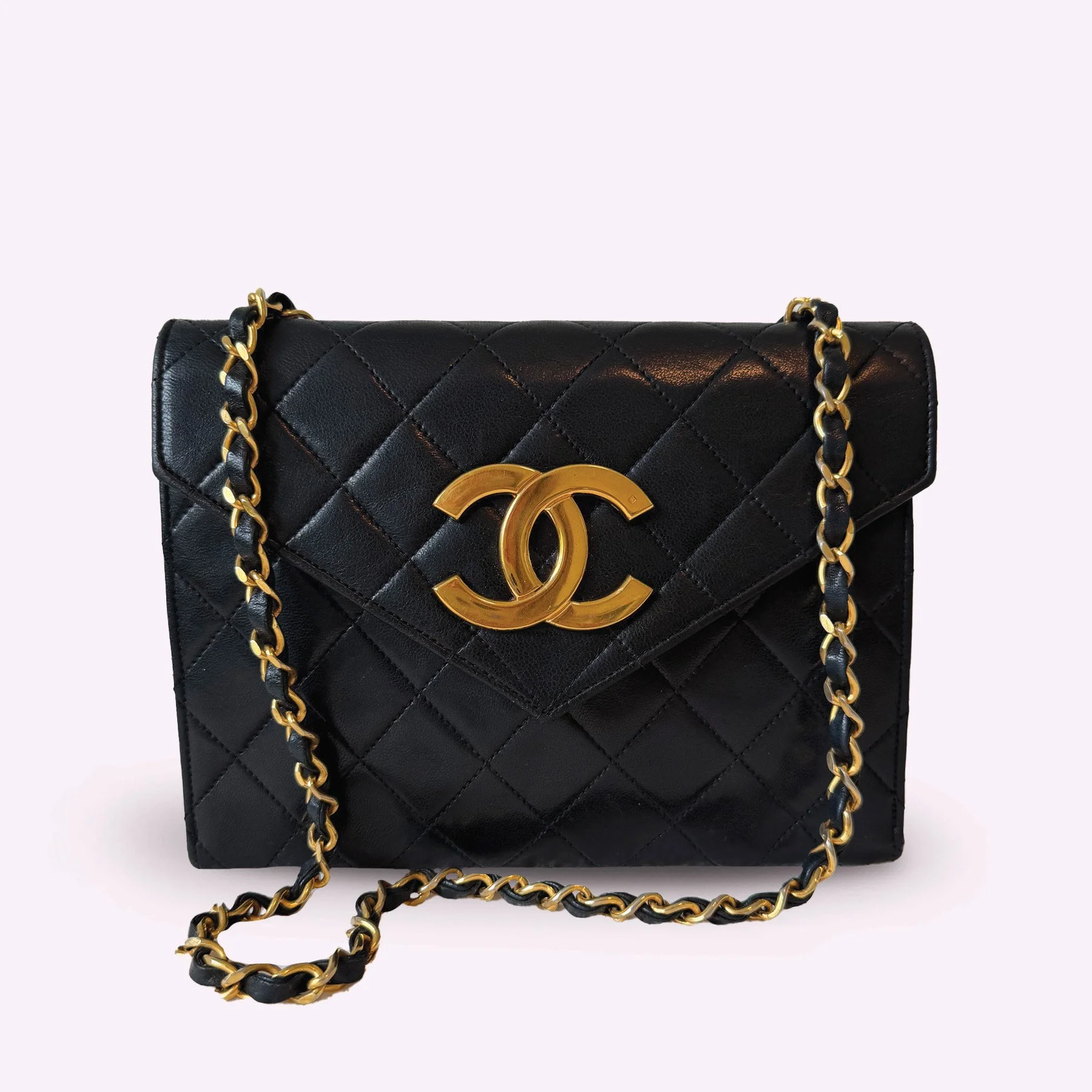 Chanel '80s Envelope Flap Bag