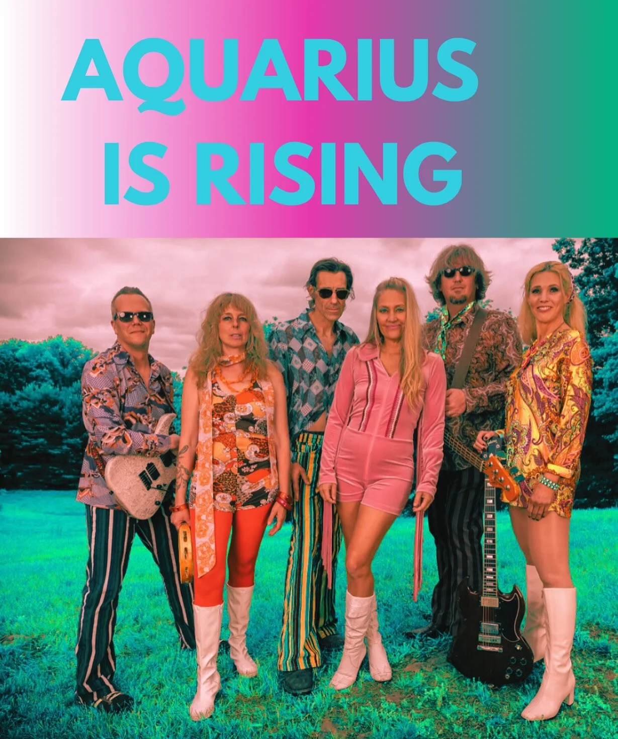 β¨ AQUARIUS is rising and peace will guide the planets πͺπThe wait is over—we’re officially launched and ready to bring you the real 60s sound, live and electric. Tune in for updates as we start booking shows near you! π
.
 #AquariusRisi