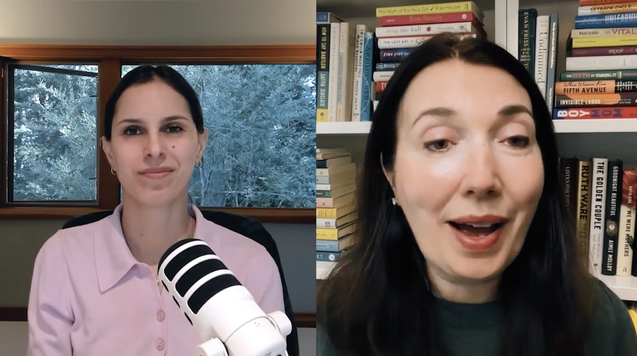 Author Fran Hauser and Rebecca Shaddix