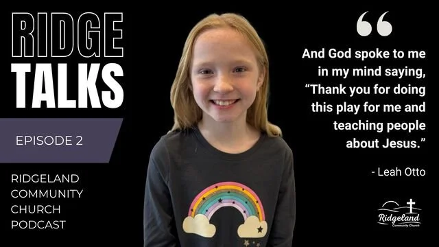 Ridge Talks Episode 2: Leah Otto