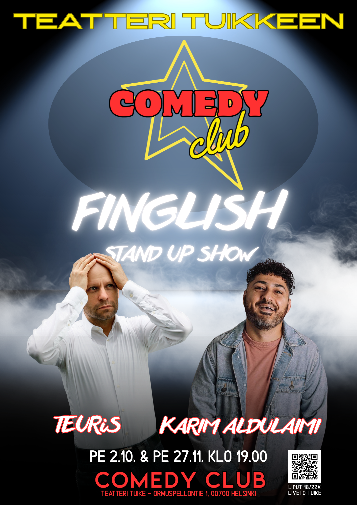 Finglish Stand Up -ilta