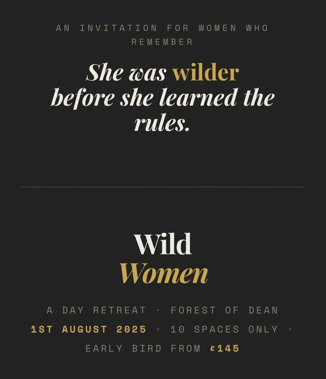 Wild Women Retreat