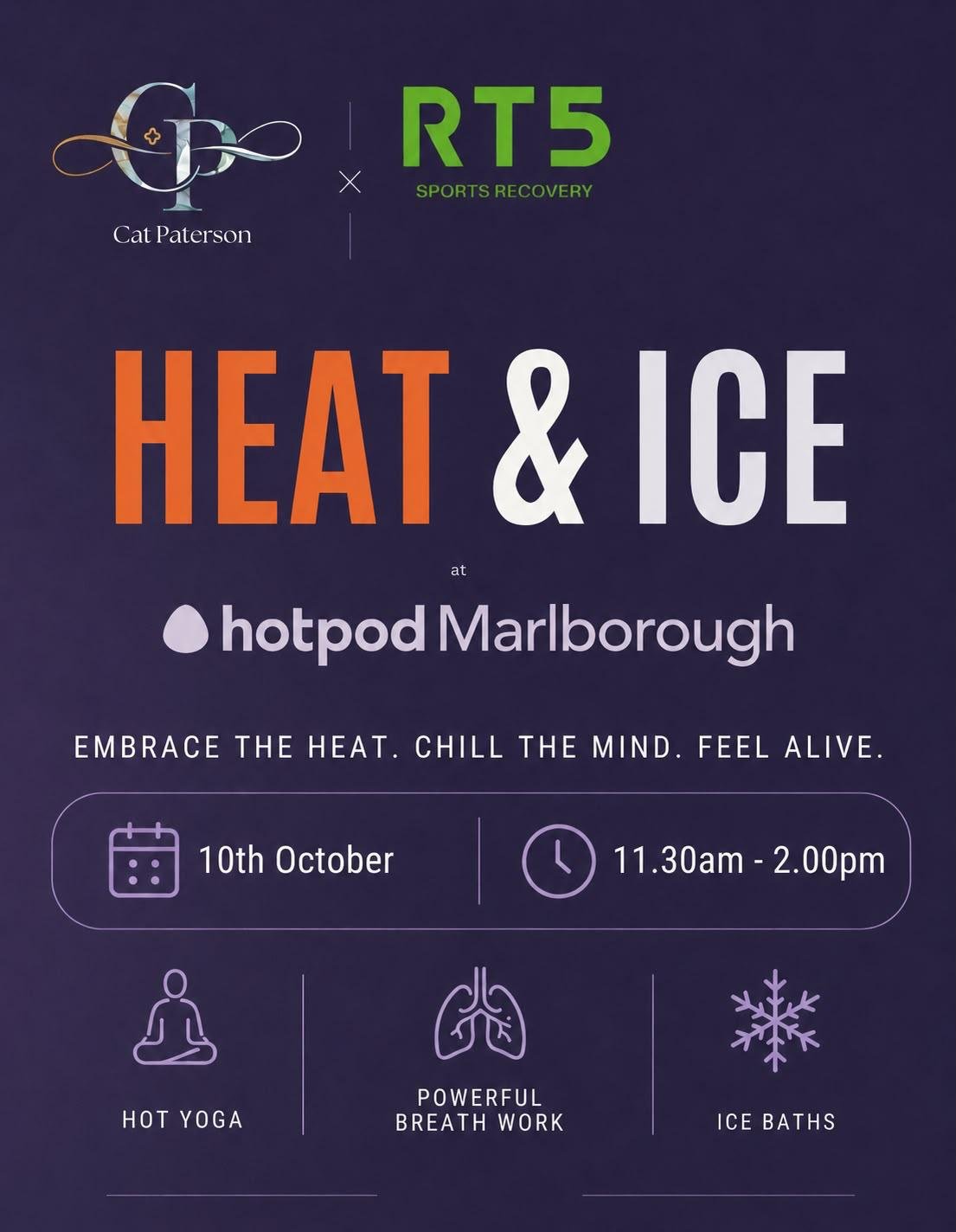 Heat &amp; Ice @ Hotpod Yoga