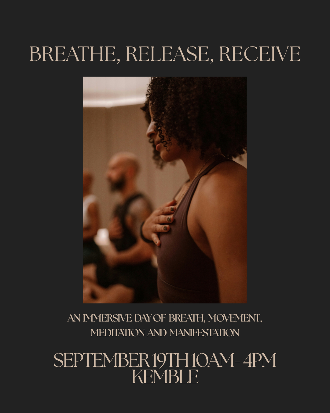 Breathe, Release, Receive - Beyond the Breath Retreat