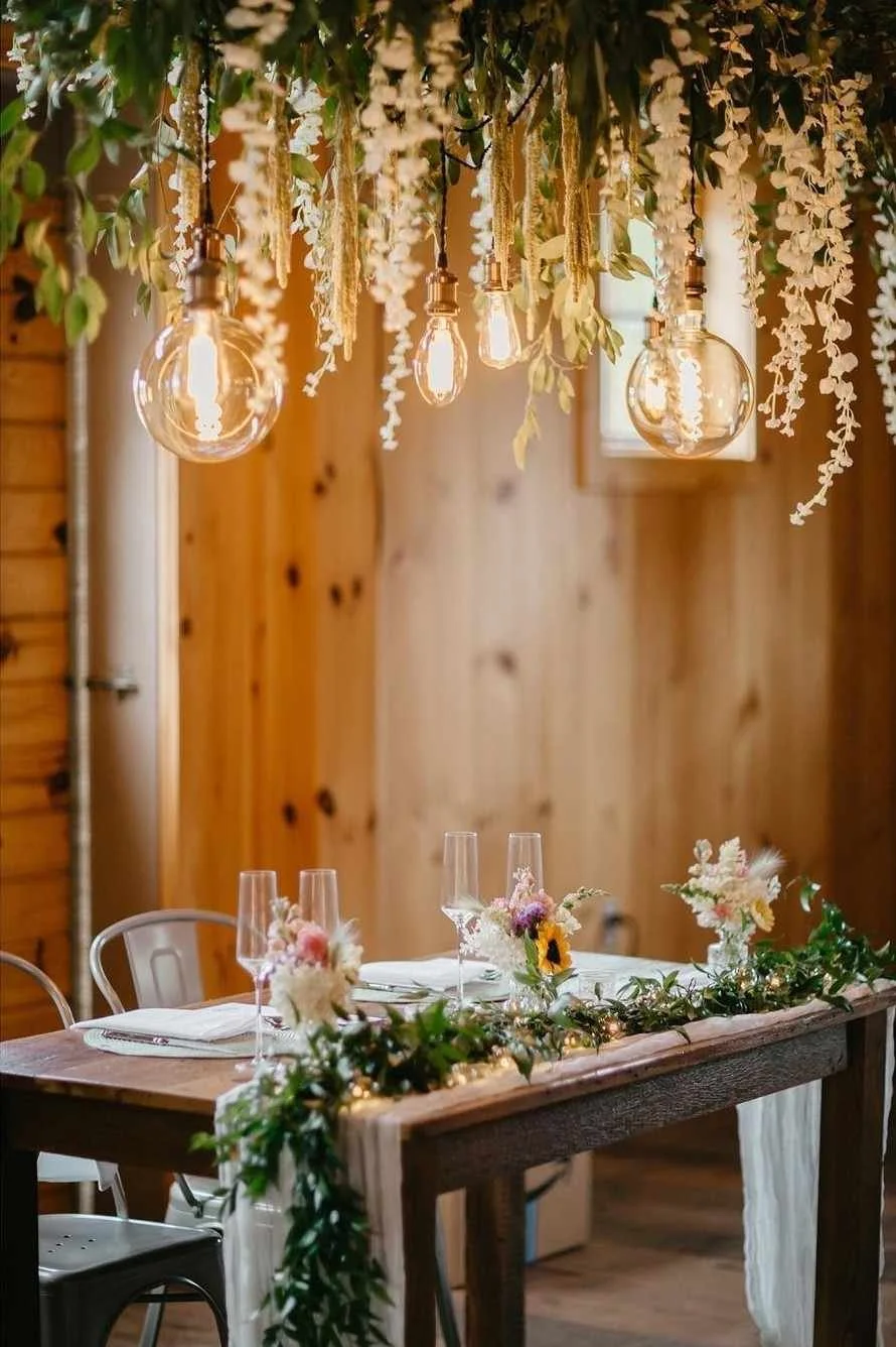 Edison Chandelier at Beech Hill.jpg