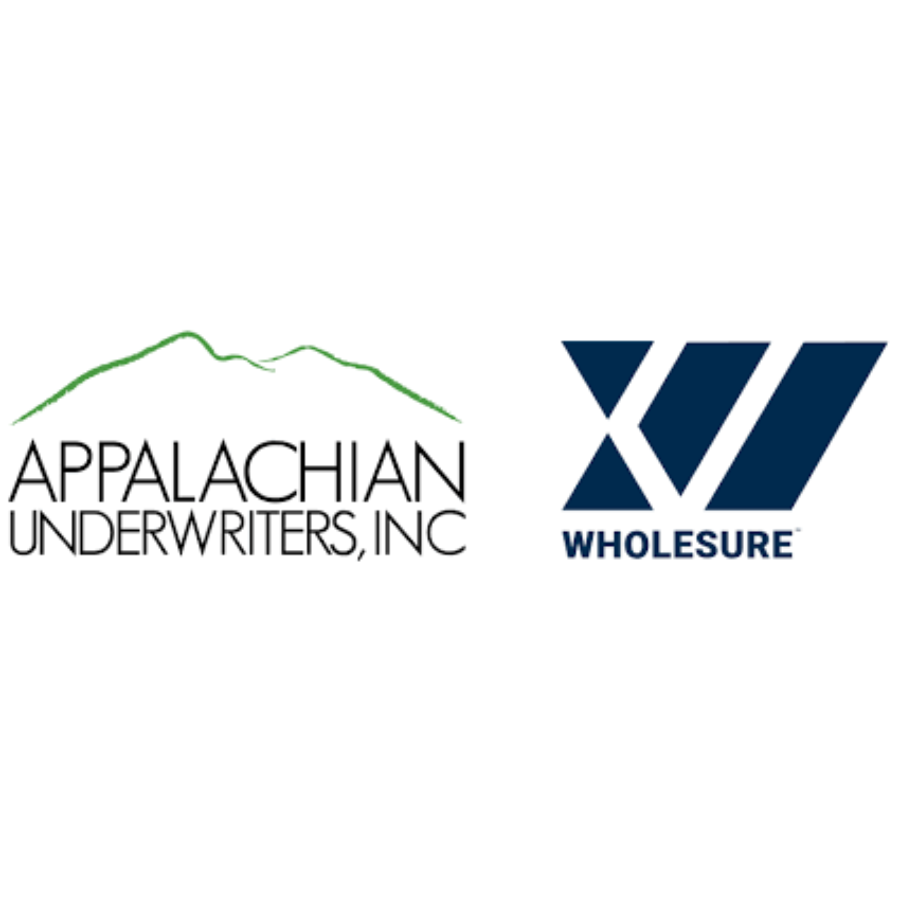 Appalachian Underwriters and Wholesure logos – Link to file a claim with Appalachian Underwriters