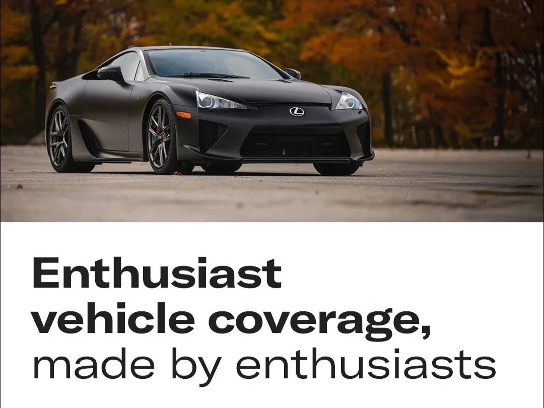 Classic/collectible car insurance