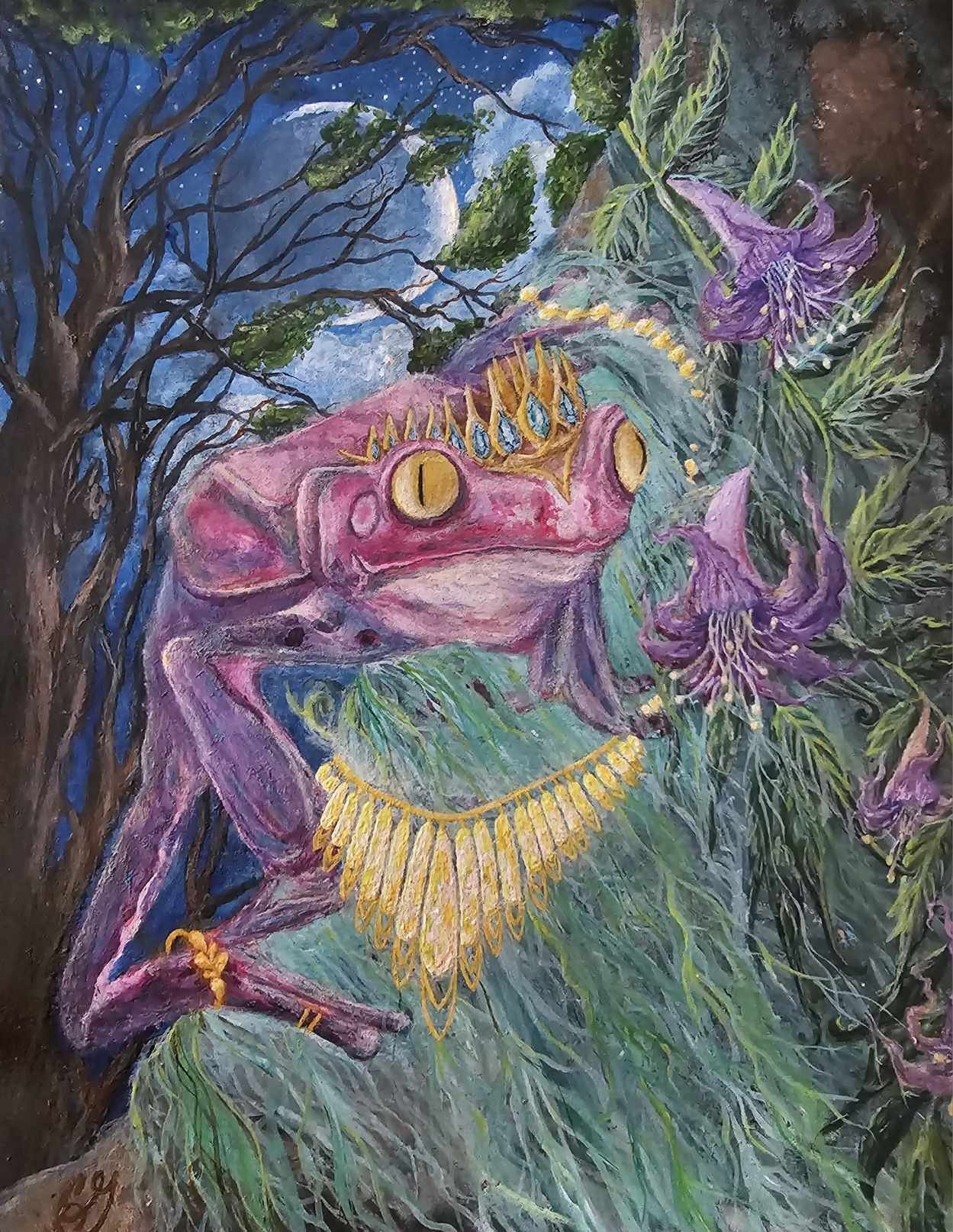 ''Queen of the Rainforest'' ''Original Art Print