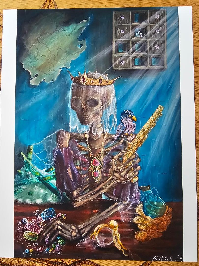 ''Pirate Princess'' Art print