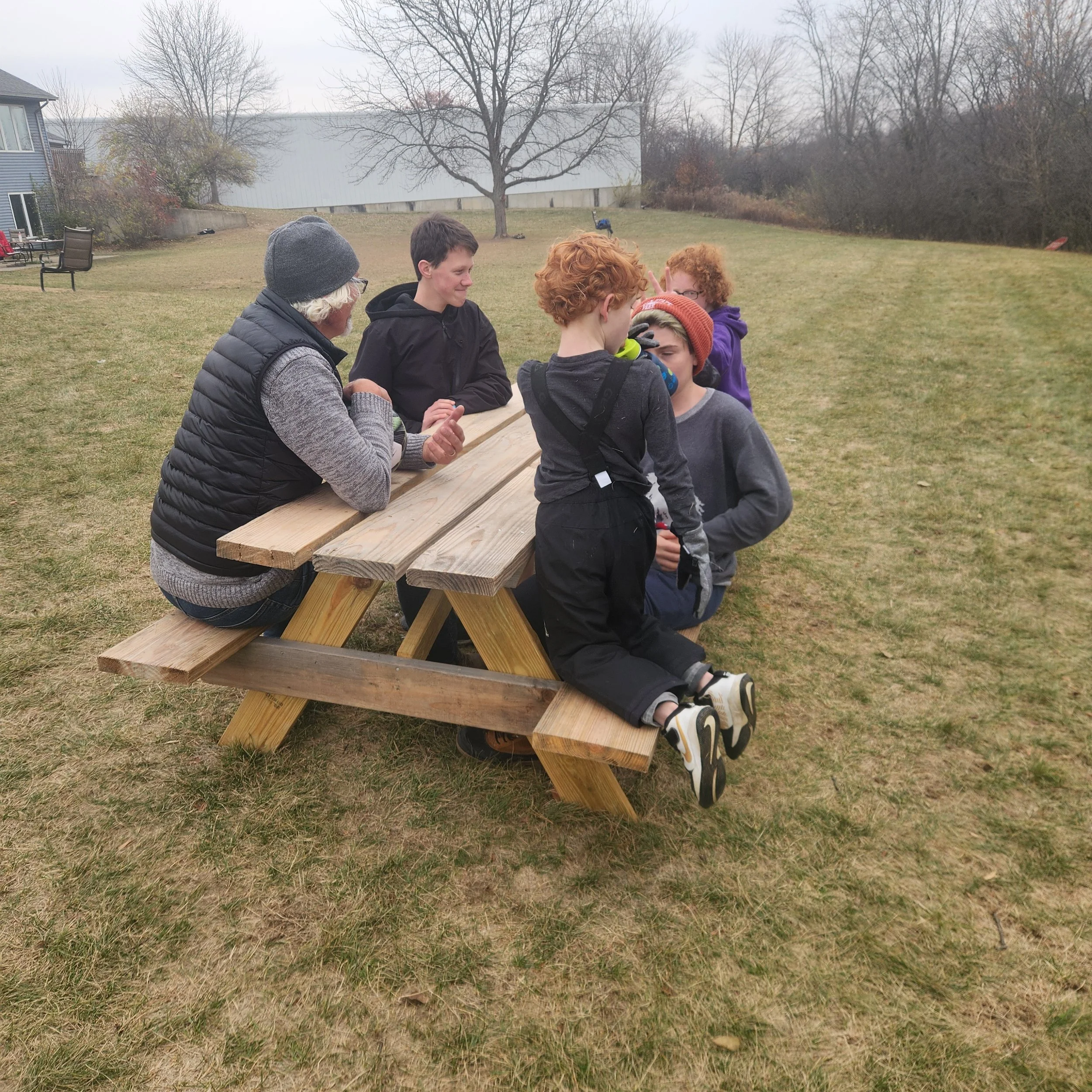 Nature based means we do lessons outside as much as possible