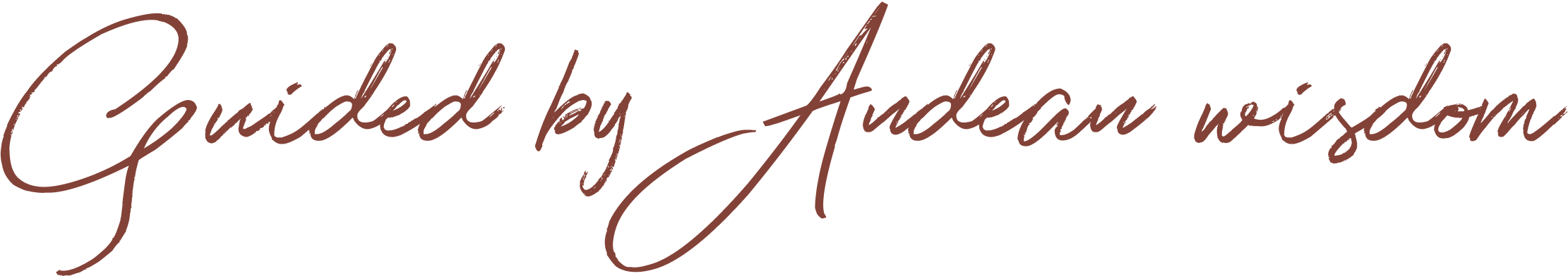 Text says 'Guided by Audacan wisdom' in cursive font.