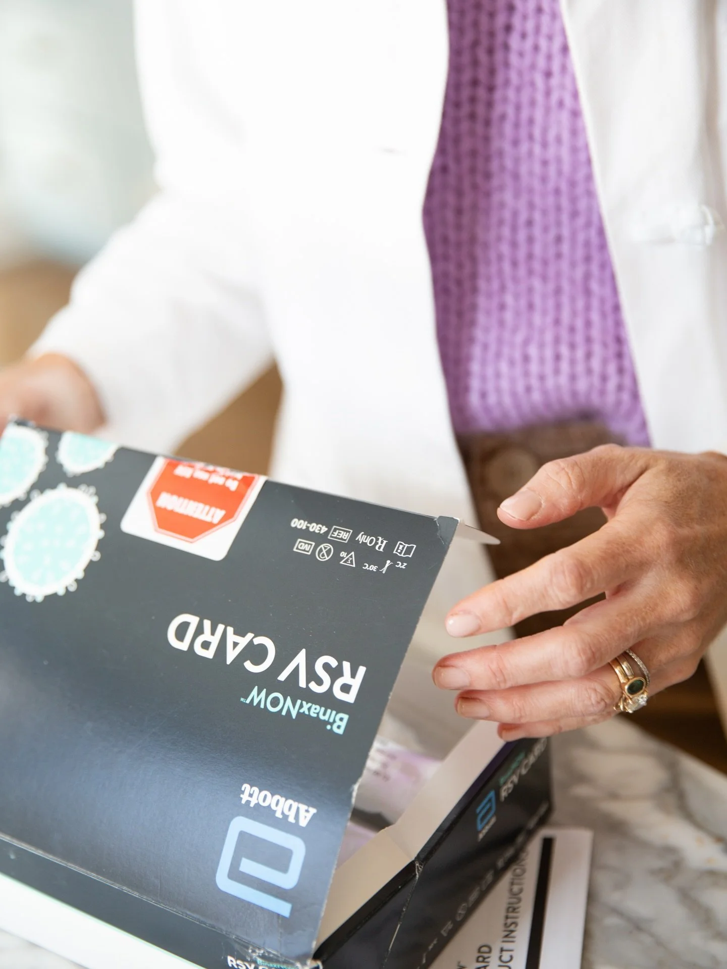 Do you actually need RSV testing? Not necessarily. Swipe the carousel above for what parents really need to know and follow along from more real life pediatric advice. 💜