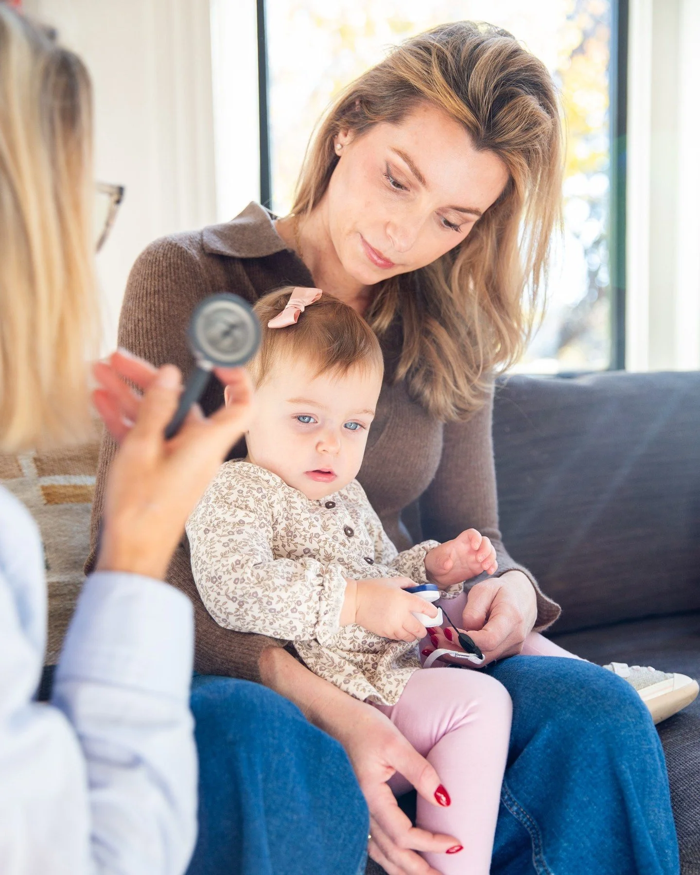 Sick days look different when your doctor comes to you. 💜