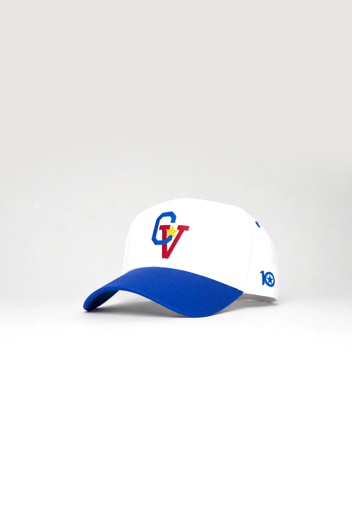 Cabo Verde Two-Tone K-Frame Snapback | White