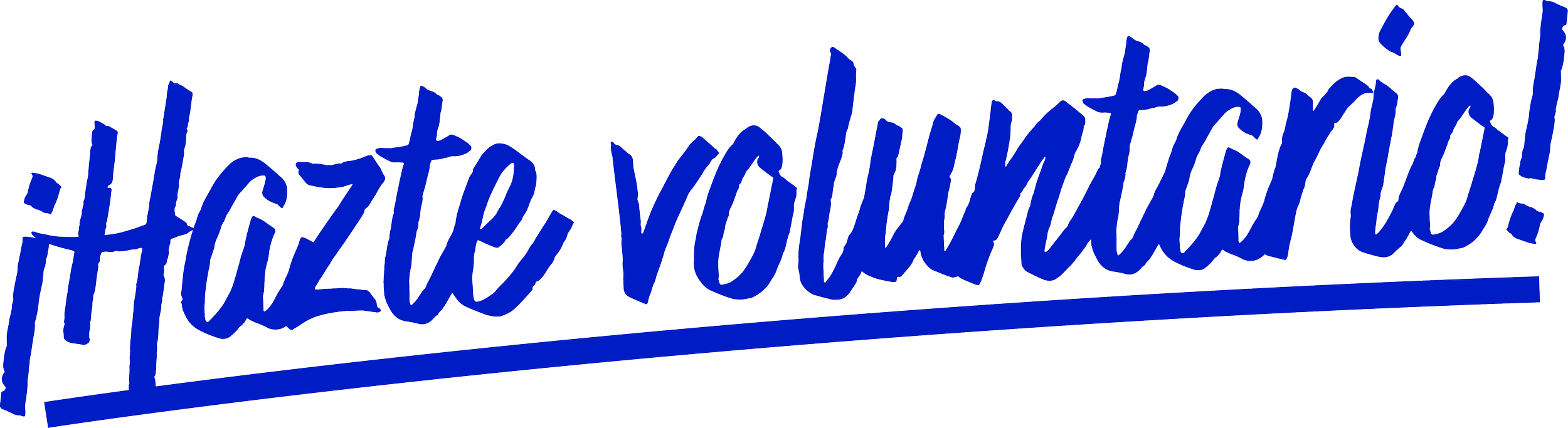 Text reading '#hottestvoltastic!' in blue with a black outline.