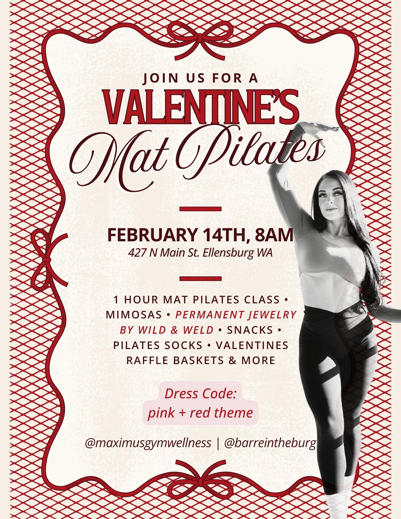 Valentines Day Mat Pilates + Mimosas 