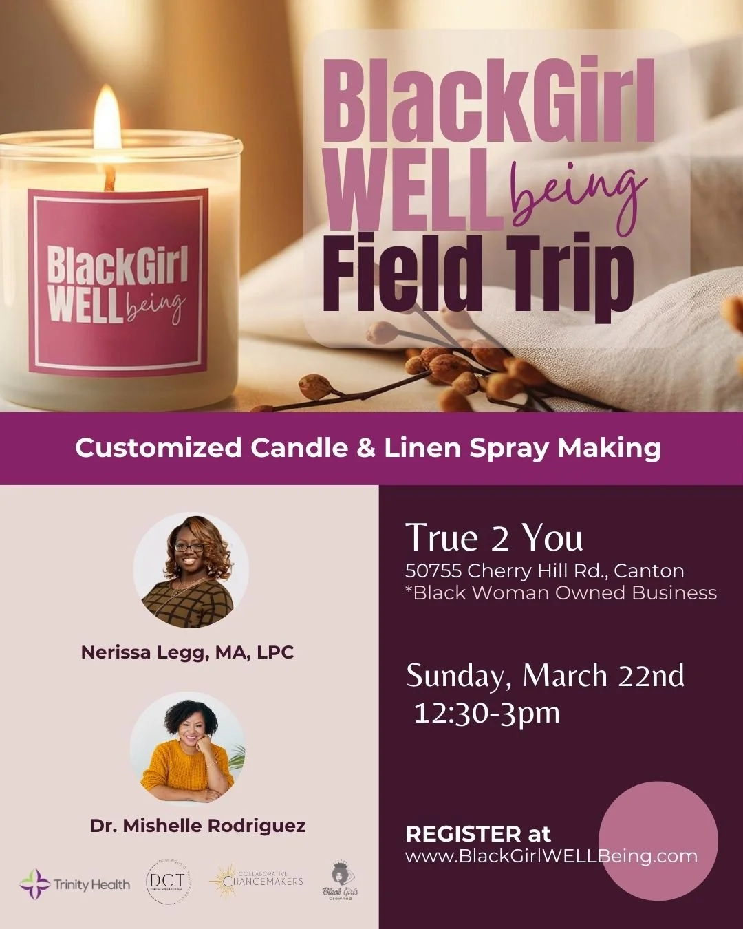 BGW Field Trip: Candle &amp; Linen Spray Making