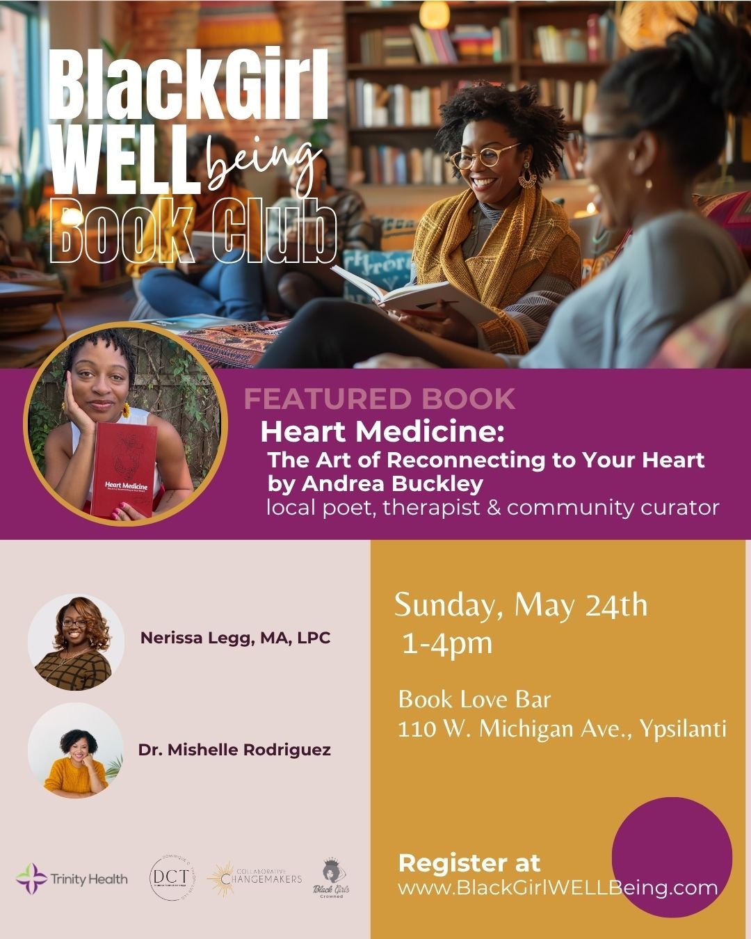 BGW Book Club—POSTPONED