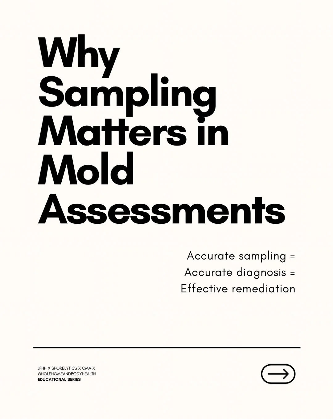 We get asked all the time&hellip;

Is it important to run samples?

Mold sampling is more than a &ldquo;pass&rdquo; or &ldquo;fail&rdquo; result it&rsquo;s data that helps tell the story of a building.

From airborne spore counts and indoor to outdoo