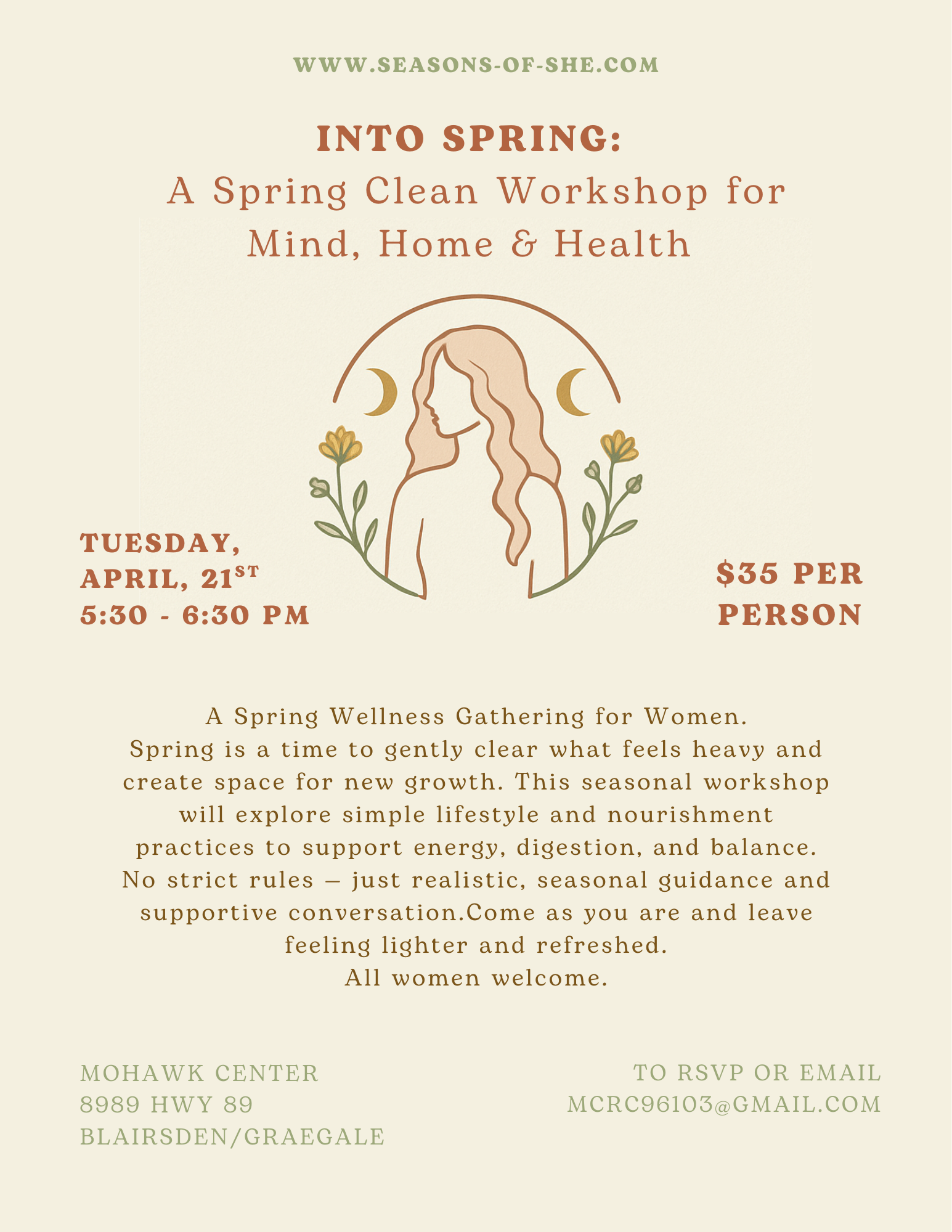 Spring Clean Wellness Workshop