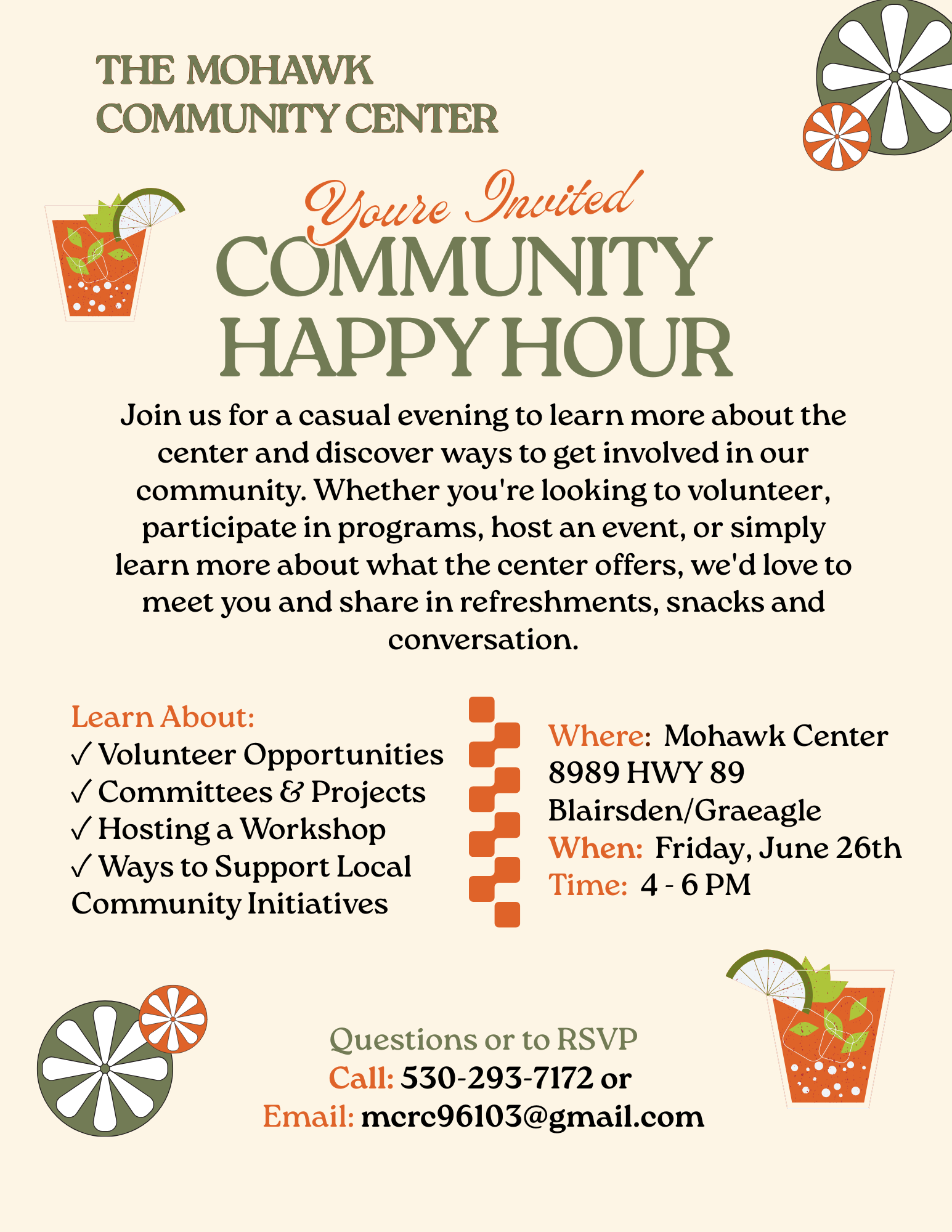 Community Happy Hour