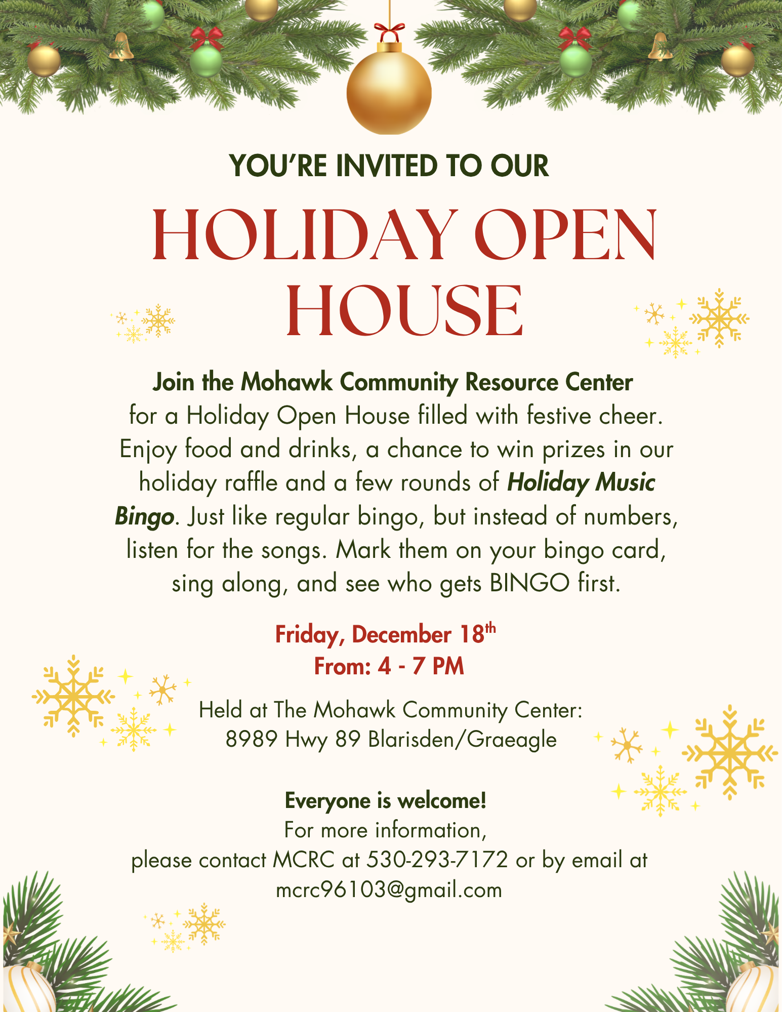 Holiday Open House